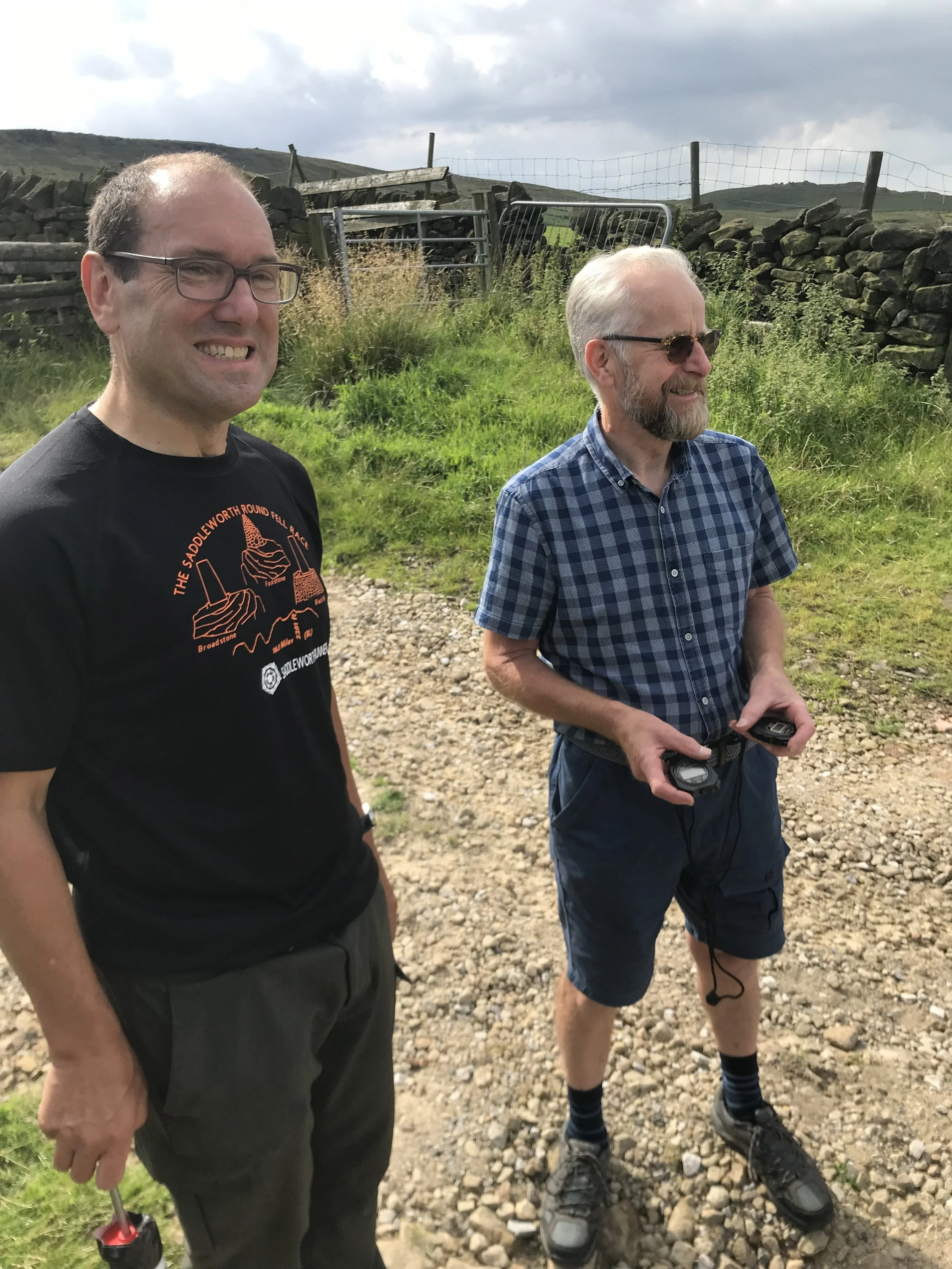 James Sheard (left) and John Charles Heathcote