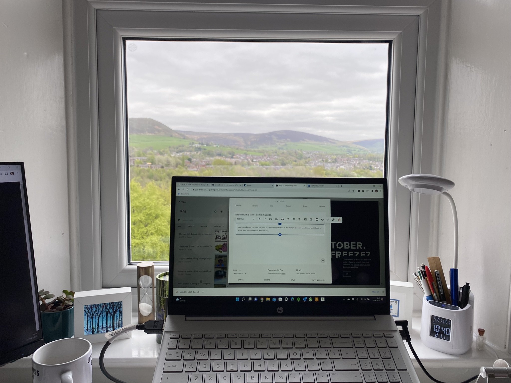 A room with a view - some musings.