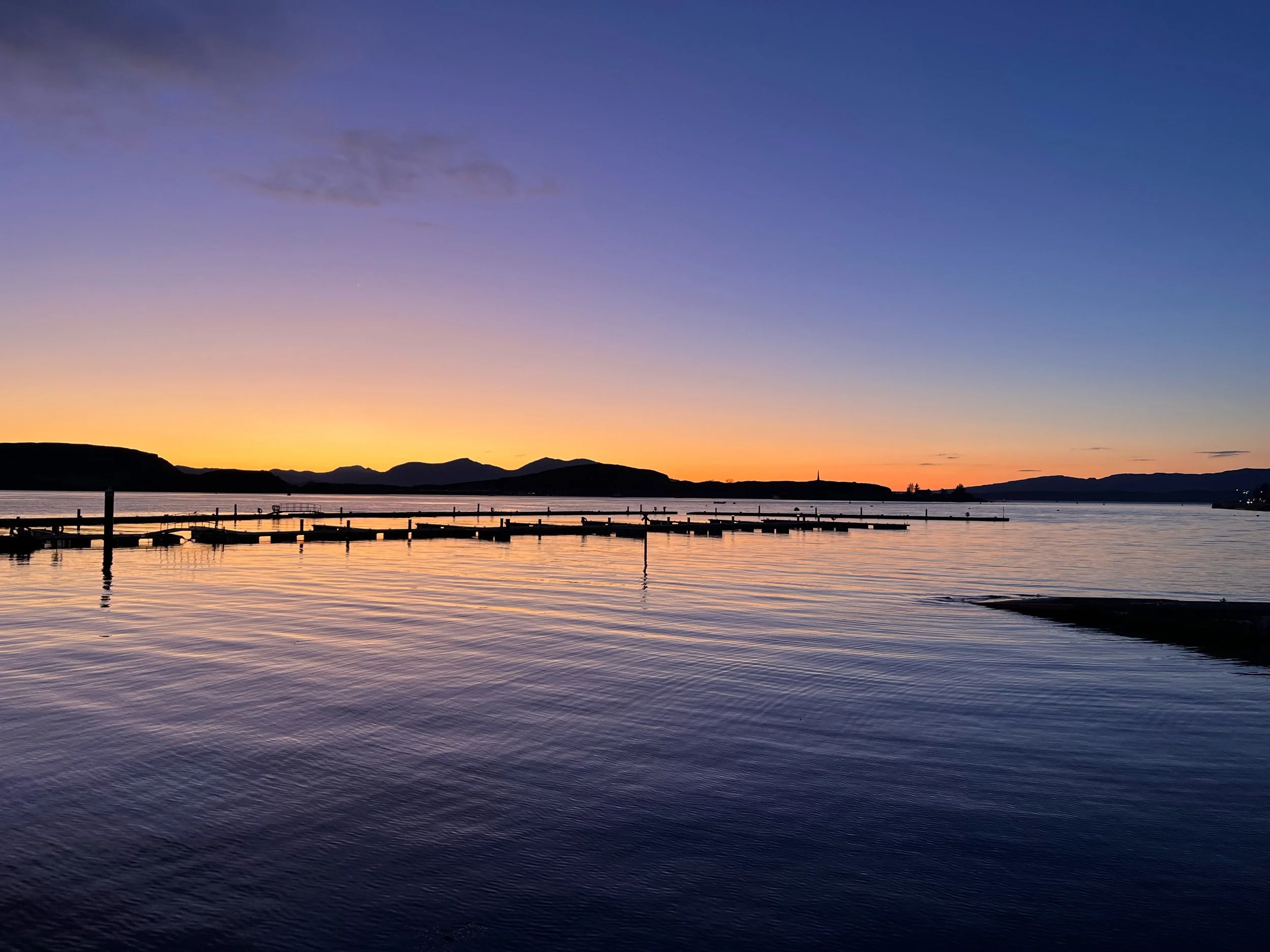 Oban: day and night