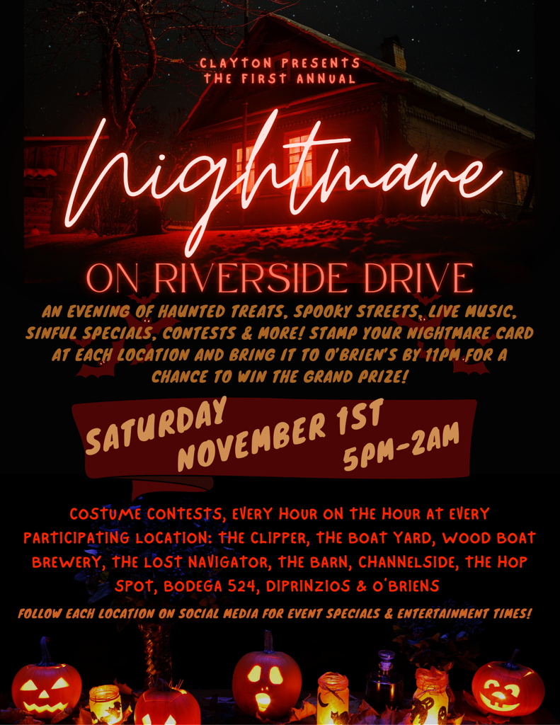 Nightmare on Riverside Drive! 
