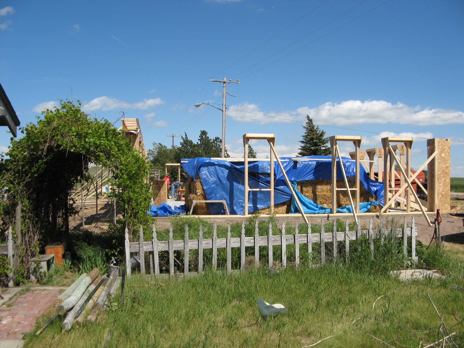  Windows &amp; doors framed out 