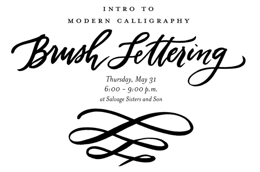 Modern Calligraphy - Brush Lettering by Studio G