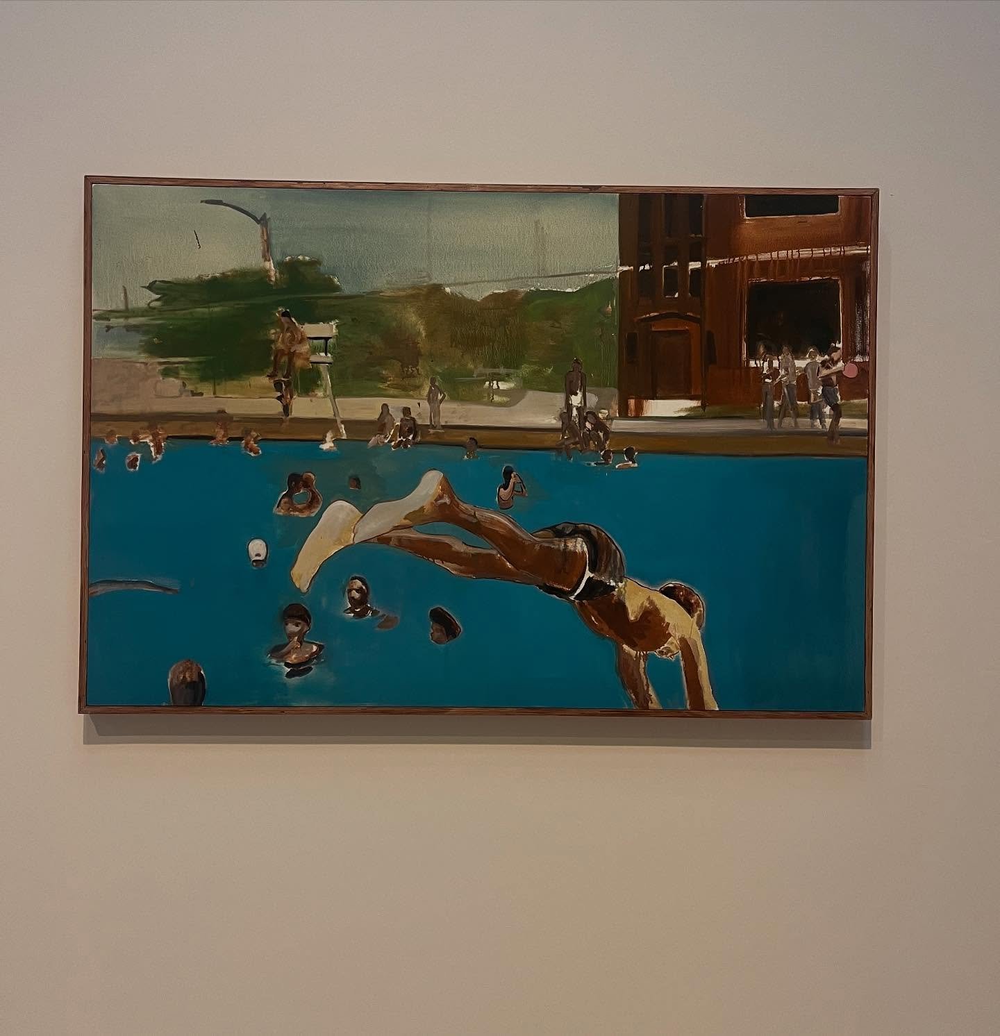 What a talent and so incredibly moving. One of the best exhibitions I&rsquo;ve seen in a long time. @noahmdavis at the Barbican.