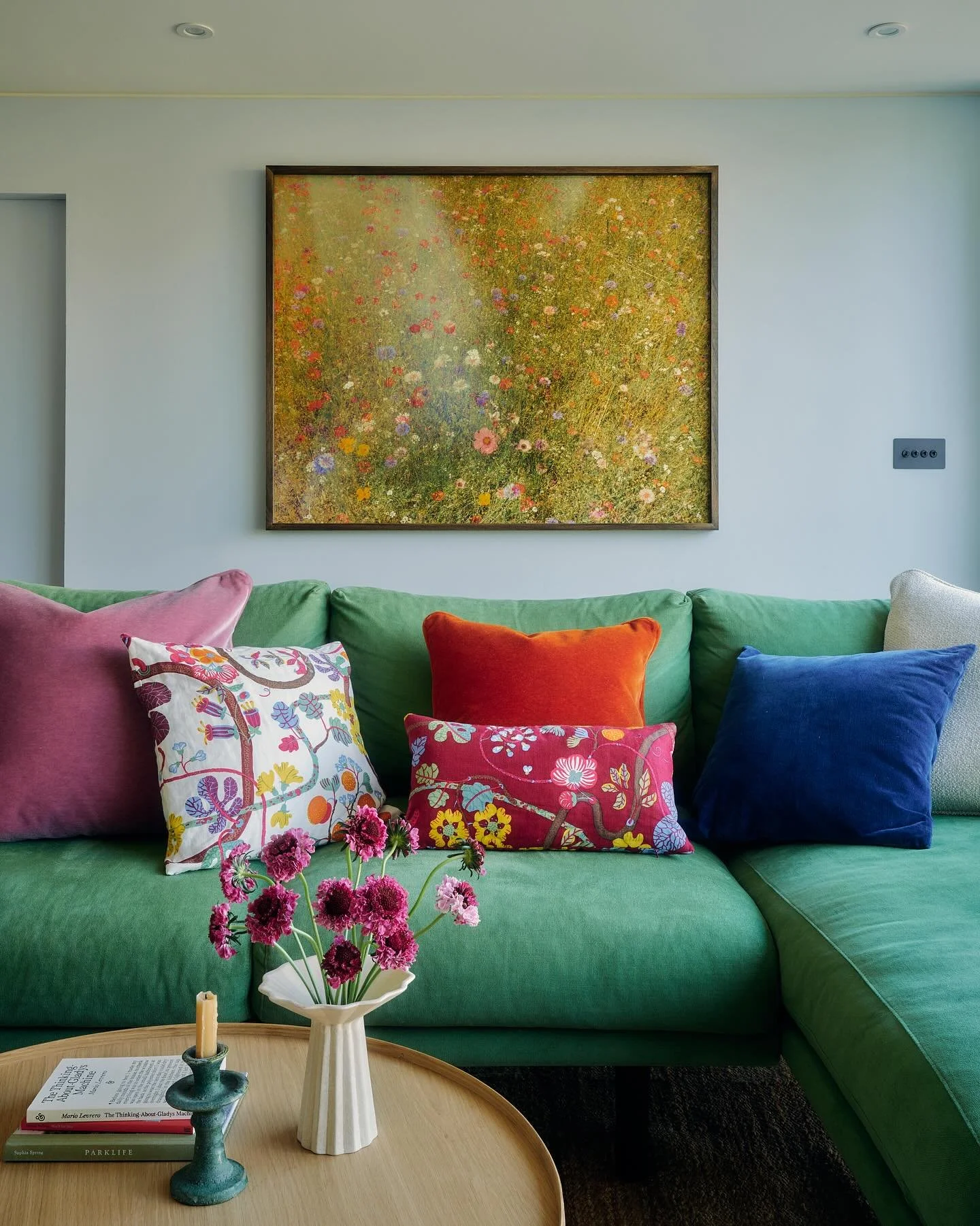 A cheery playroom space, enriched by a wildflower meadow by @caseymoore 

Photographer - @jasperfry 
Styling - @annasheridan_creative