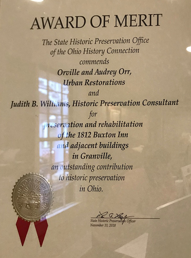 BuxtonInn_Award2018Certificate.jpg