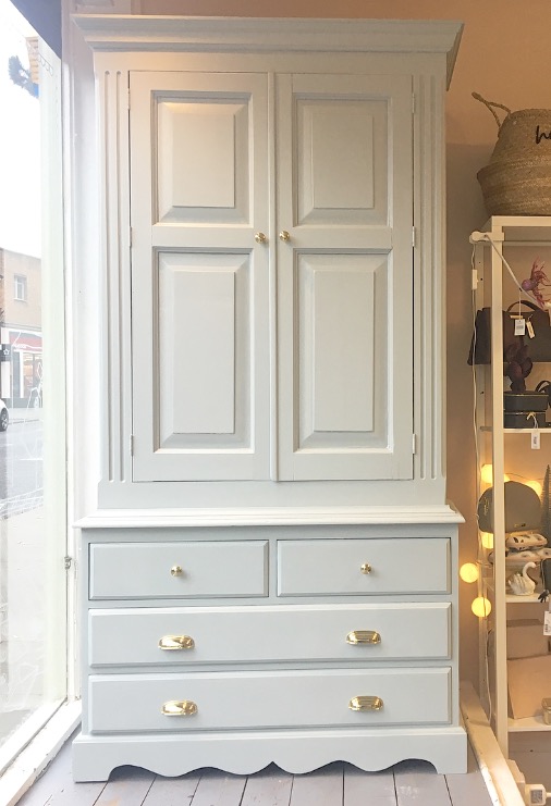 painted wardrobe