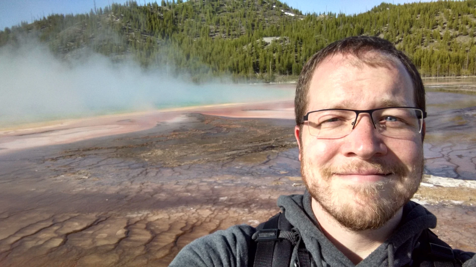 The Grand Prismatic Spring.