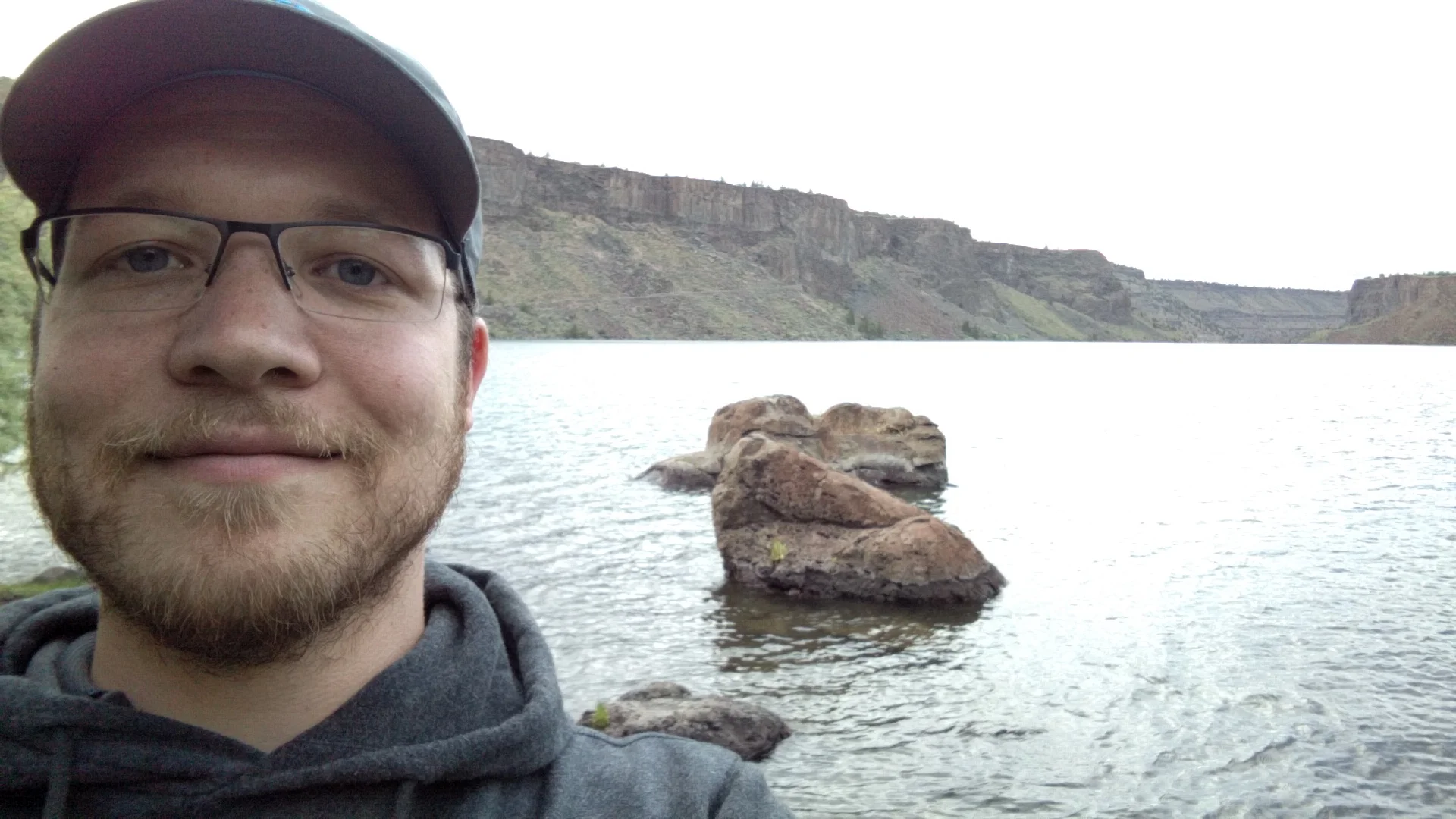 Also The Cove Palisades, but with some rocks in the water.