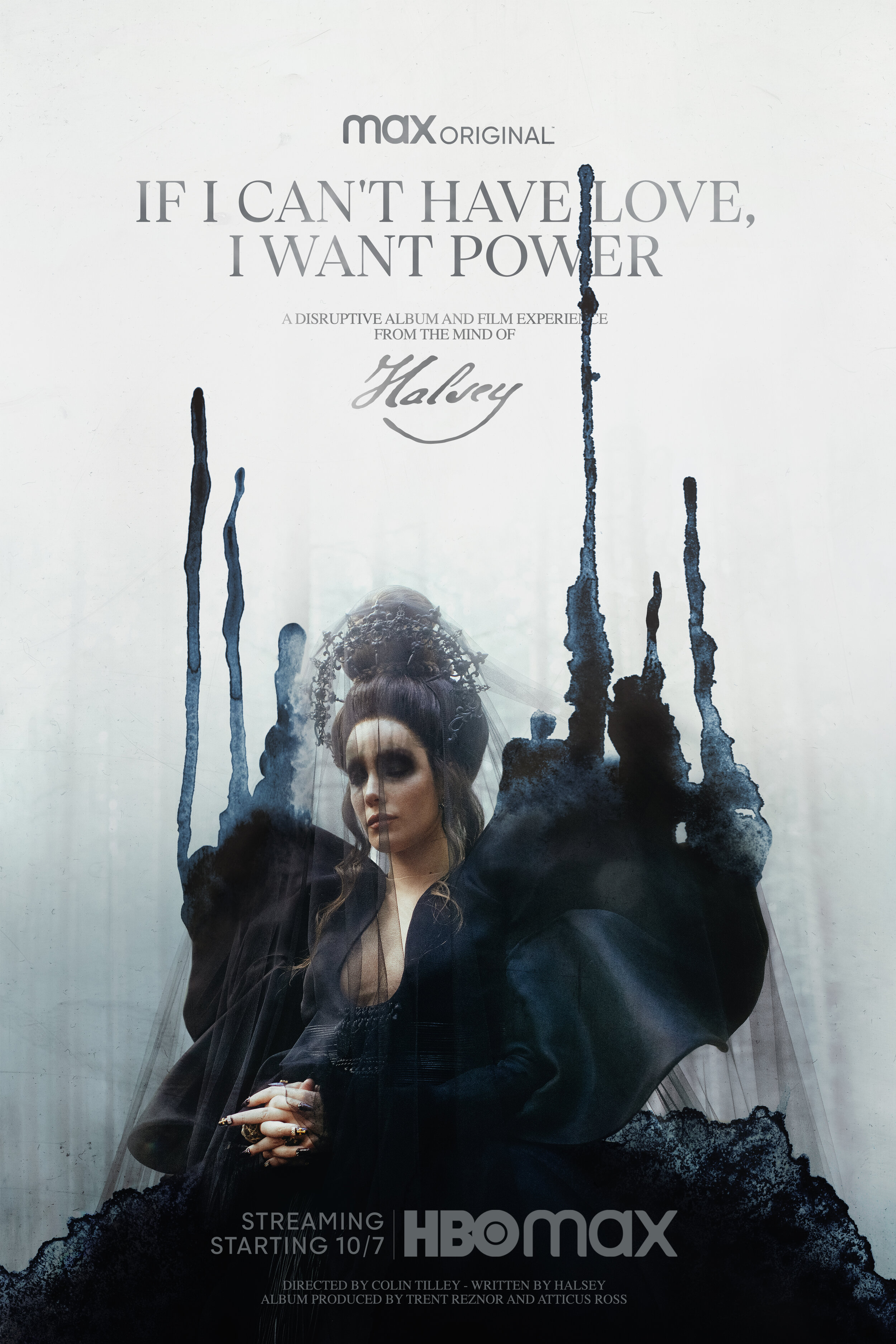  Official HBO Max Release Poster for Halsey’s “If I Can’t Have Love, I Want Power”  Design + Direction with Collin Fletcher  Photography by Lucas Garrido 