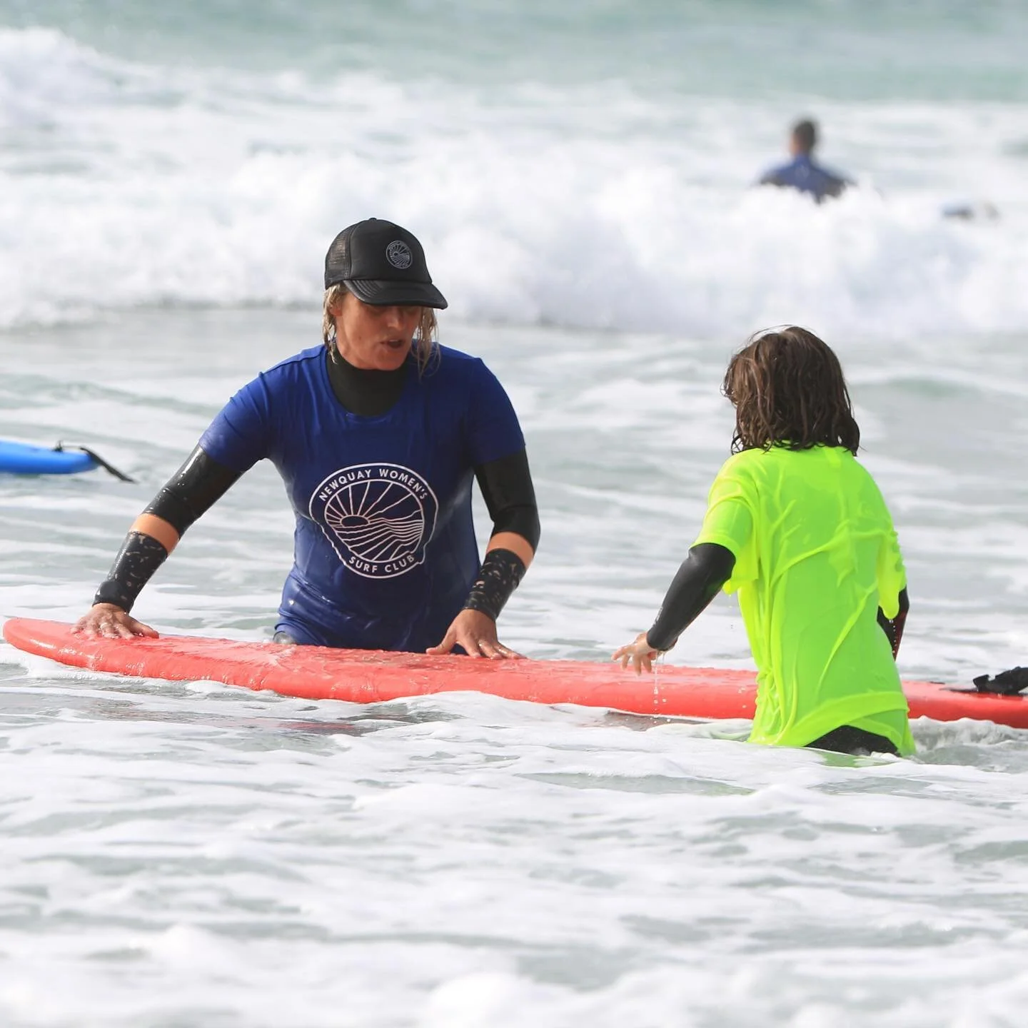 LITTLE LADIES SURF CLUB 🏄&zwj;♀️ 
:
Starts Wednesday April 7th
:
&pound;10 per session, all equipment included
:
Small groups split by age and ability
:
Fully qualified and DBS checked female instructors
:
Sign up for your membership and April sessi