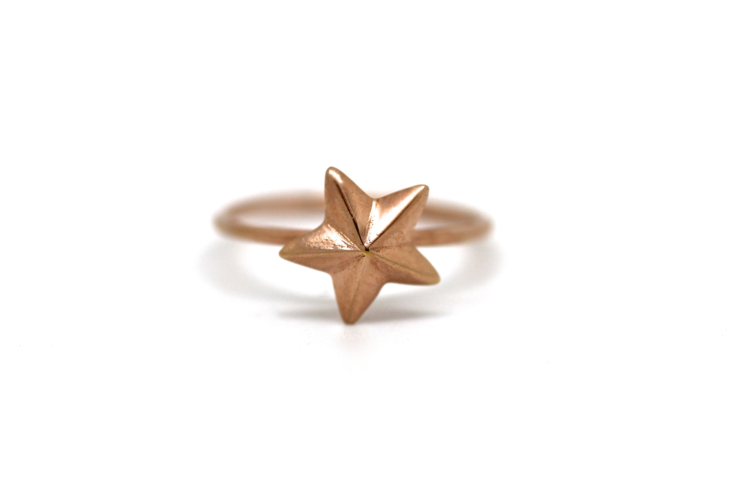 Rose gold star stacking ring .JPG
