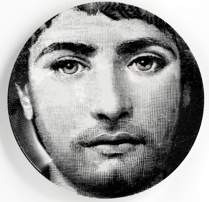 The T&V plate by Fornasetti, 2011