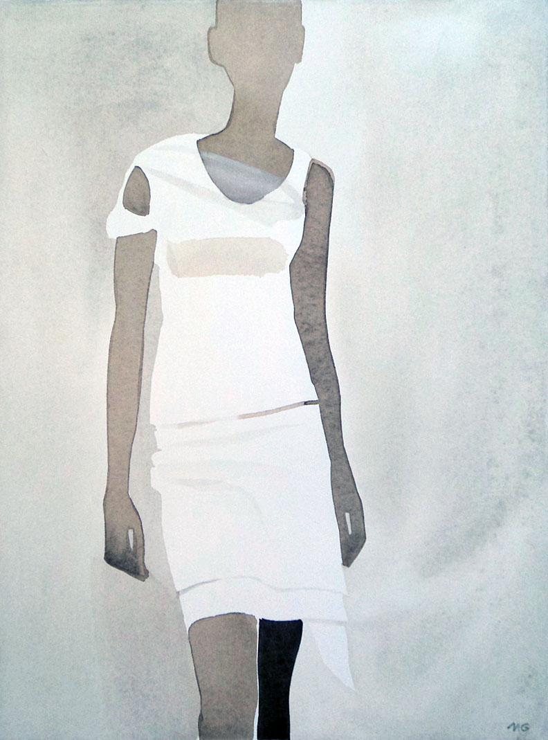 Fashion illustration by Mats Gustafson