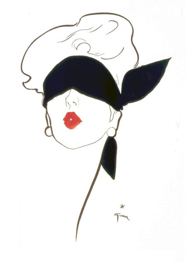 Illustration by Rene Gruau