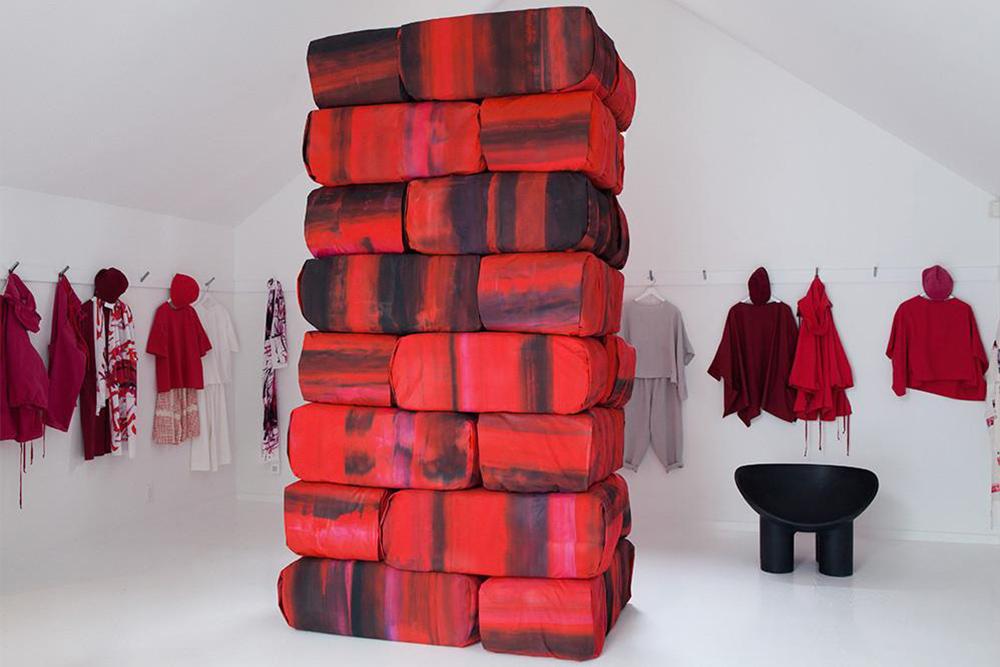 Apparel, furniture and installation by Faye and Erica Toogood