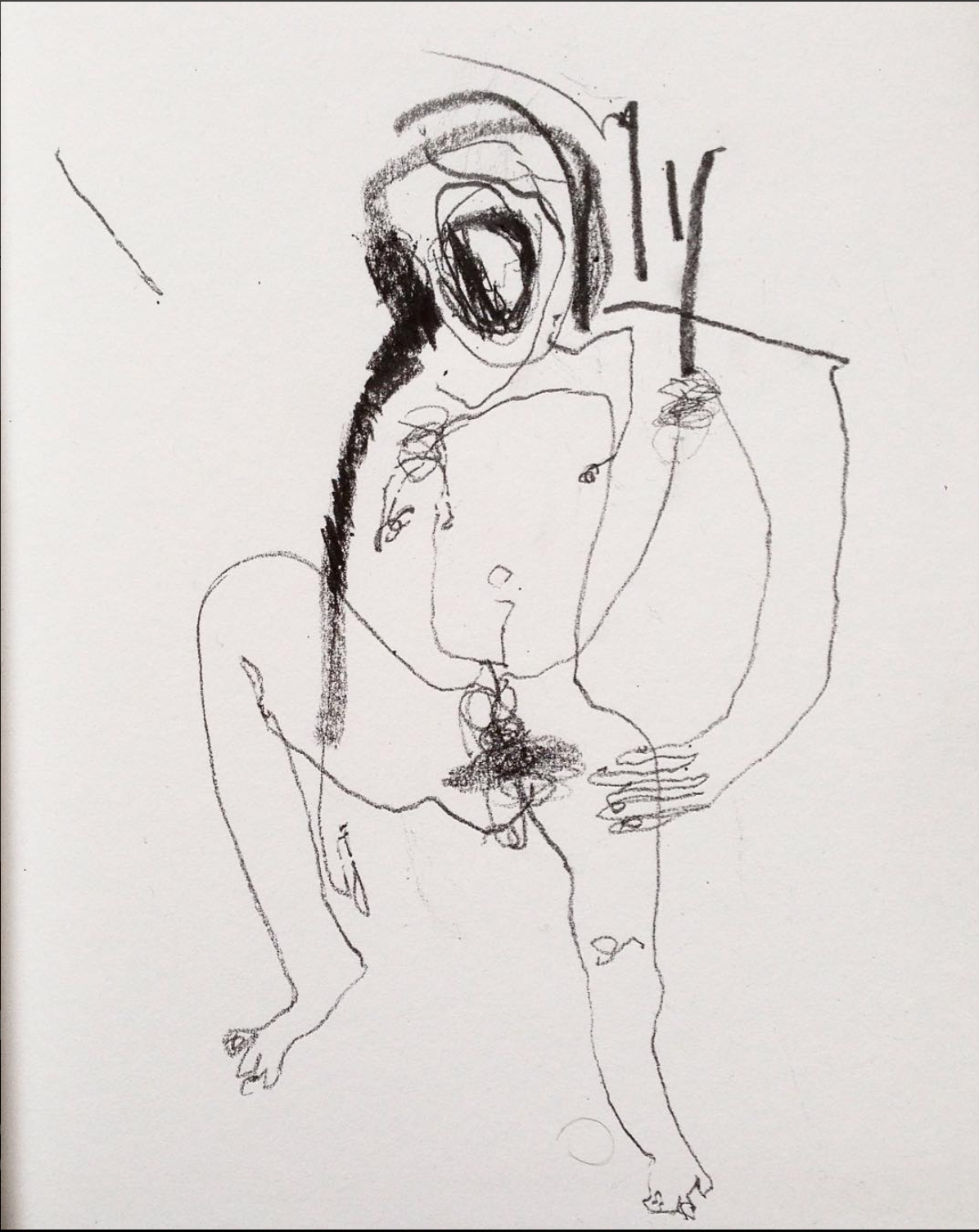 Line Drawing by Jack Taylor, 2017