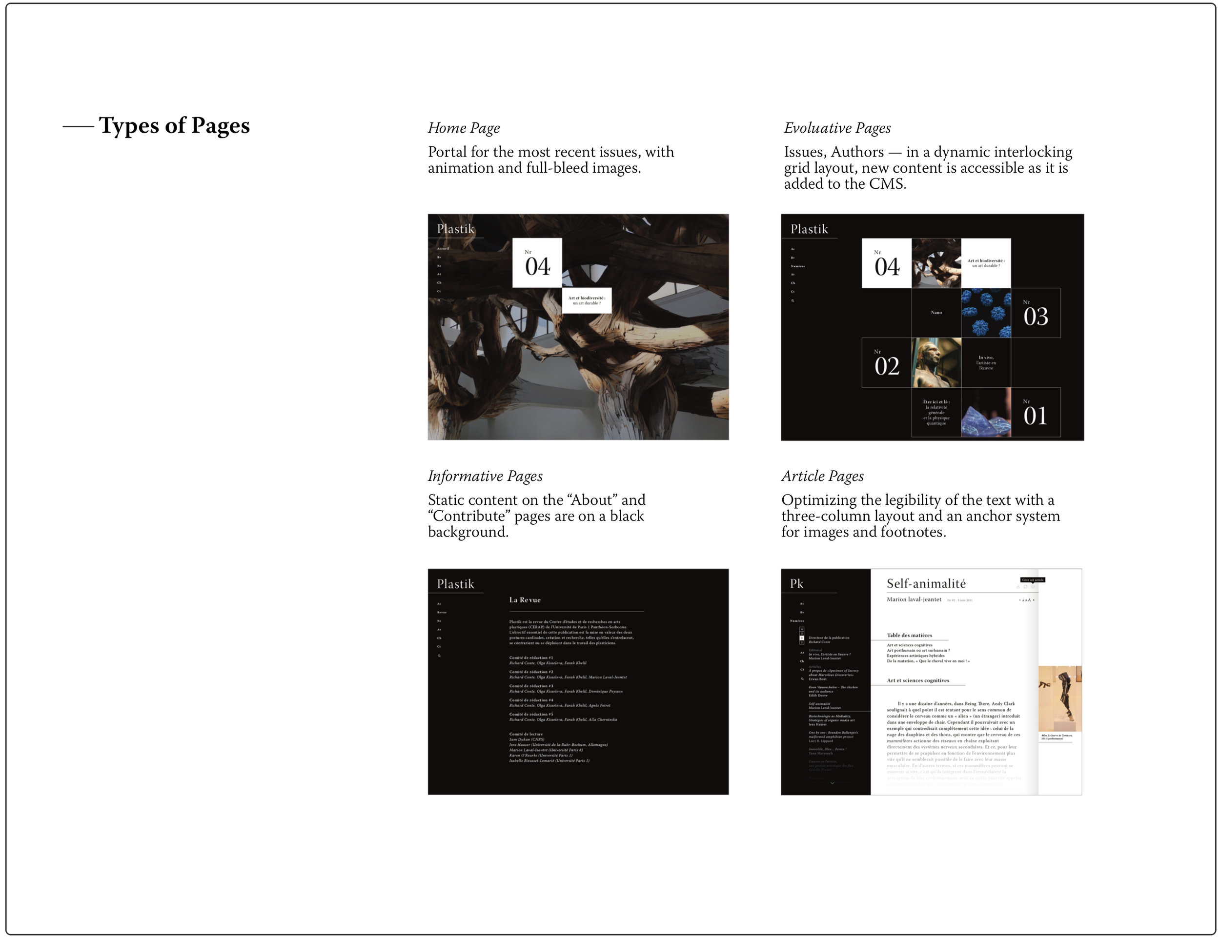SITEMAP / We then dug deeper into our user research, creating use cases and personas to inform the necessary pages. Once the sitemap was created we then continued prototyping, testing, and producing refined iterations of each page.