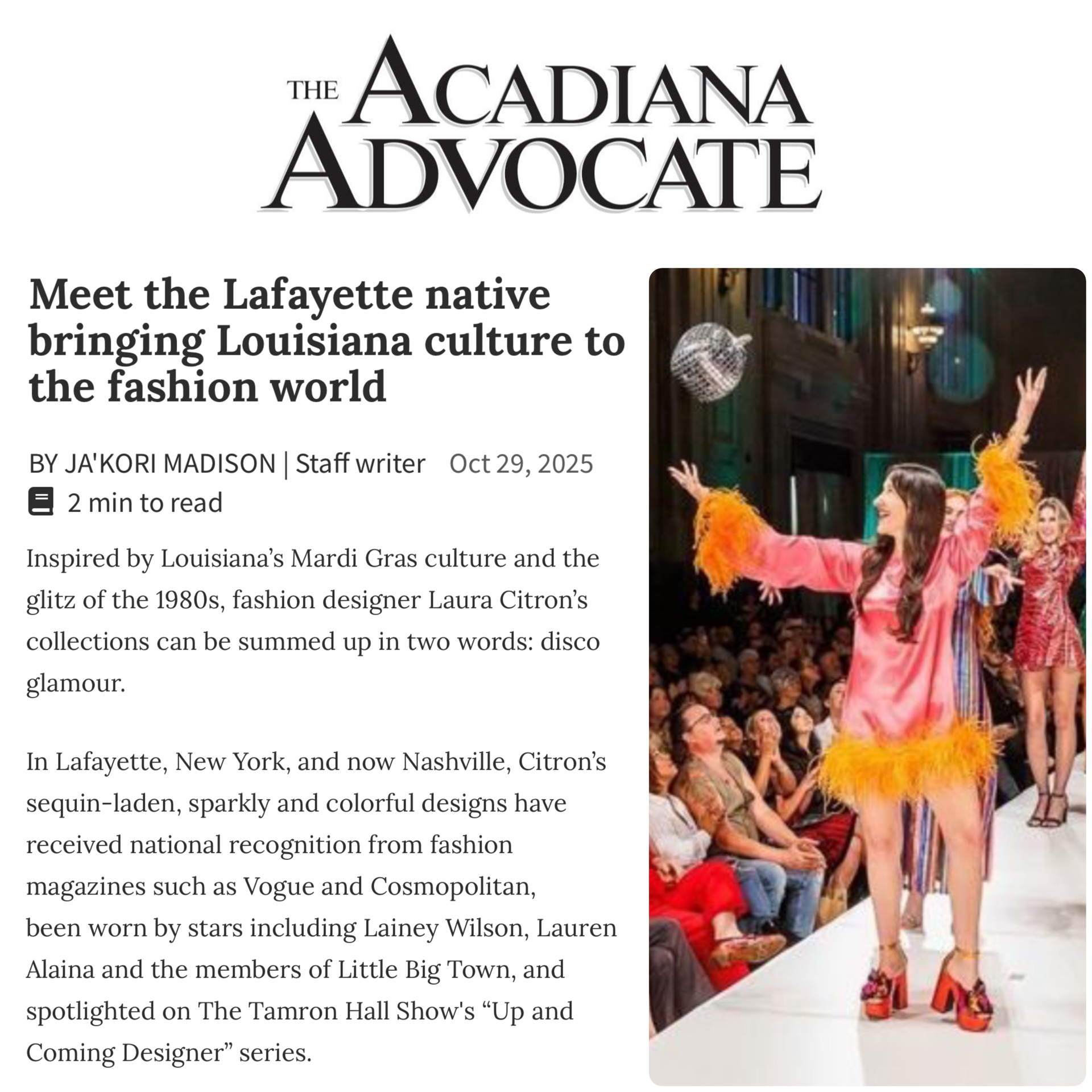 The Acadiana Advocate