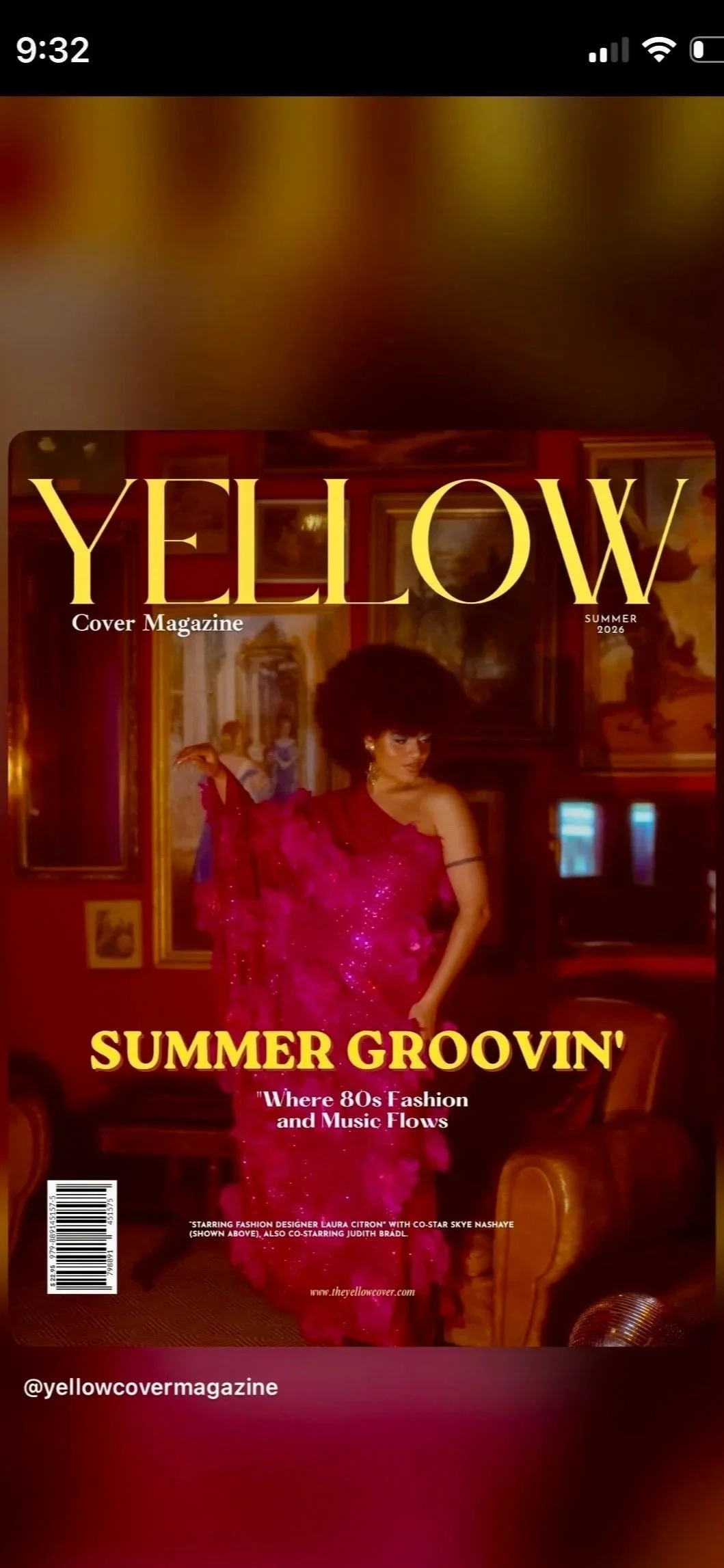 Yellow Cover Magazine