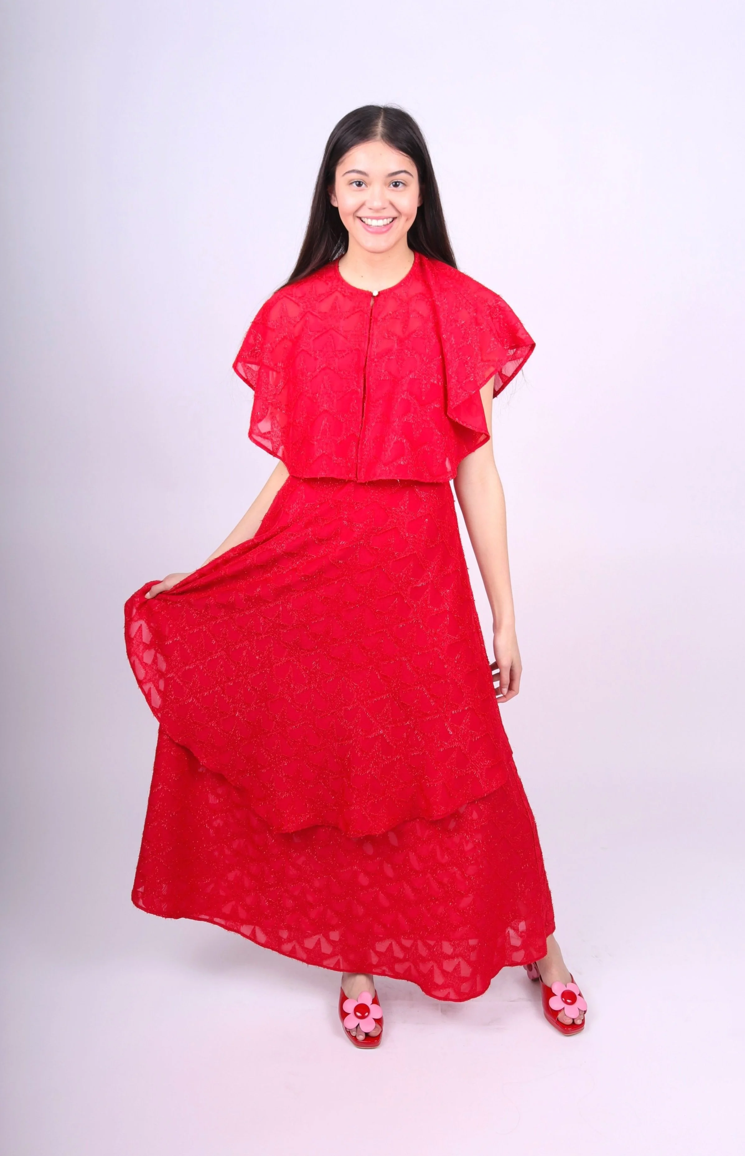 Meg Dress + Capelette
