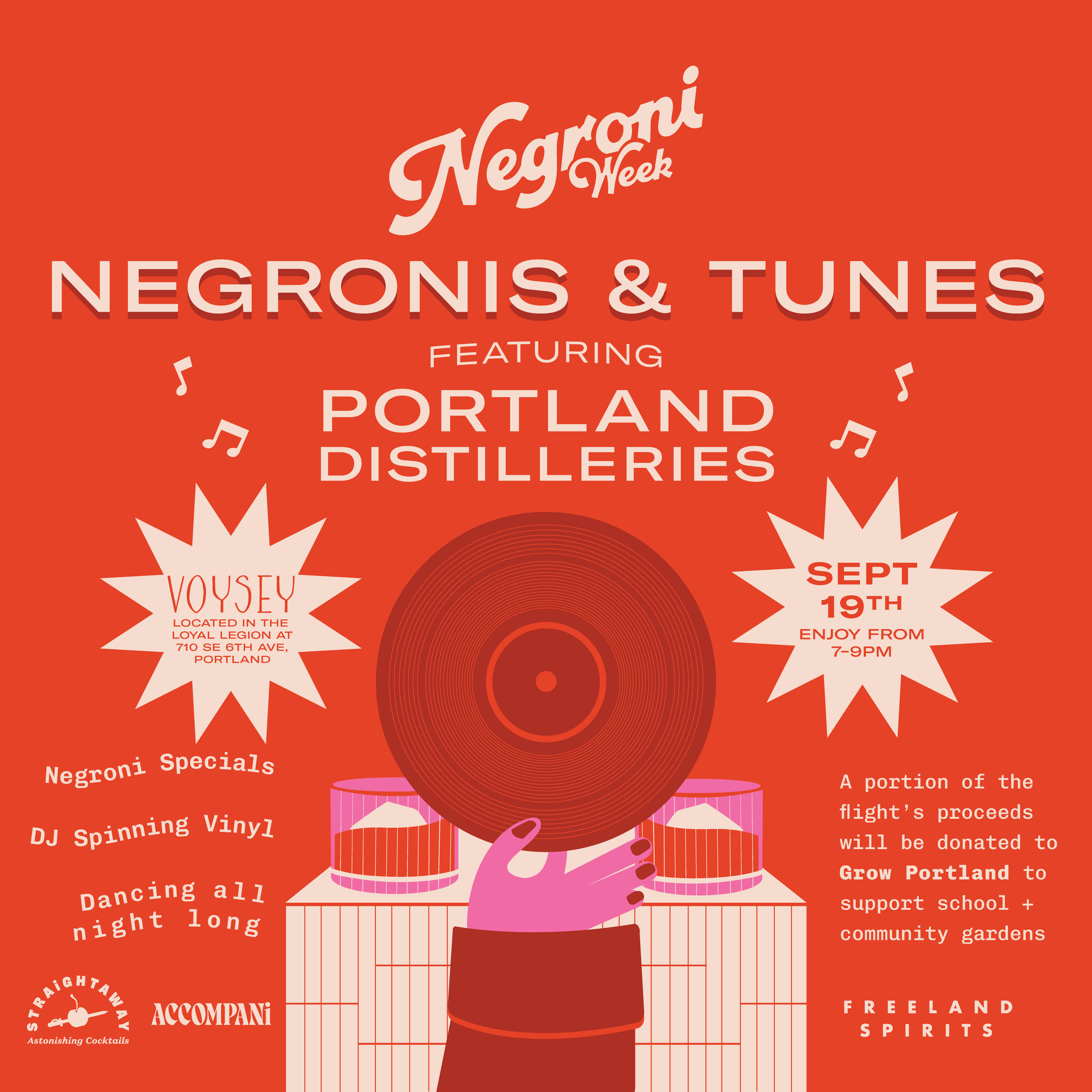 Inspired by the moods of bold decor and vinyls spinning in a vibrant underground speakeasy.