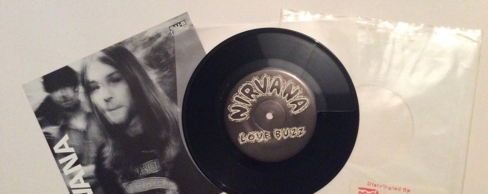 SUB POP Record Label Ltd Ed RARE Sticker NIRVANA SOUNDGARDEN MUDHONEY THE SHINS 
