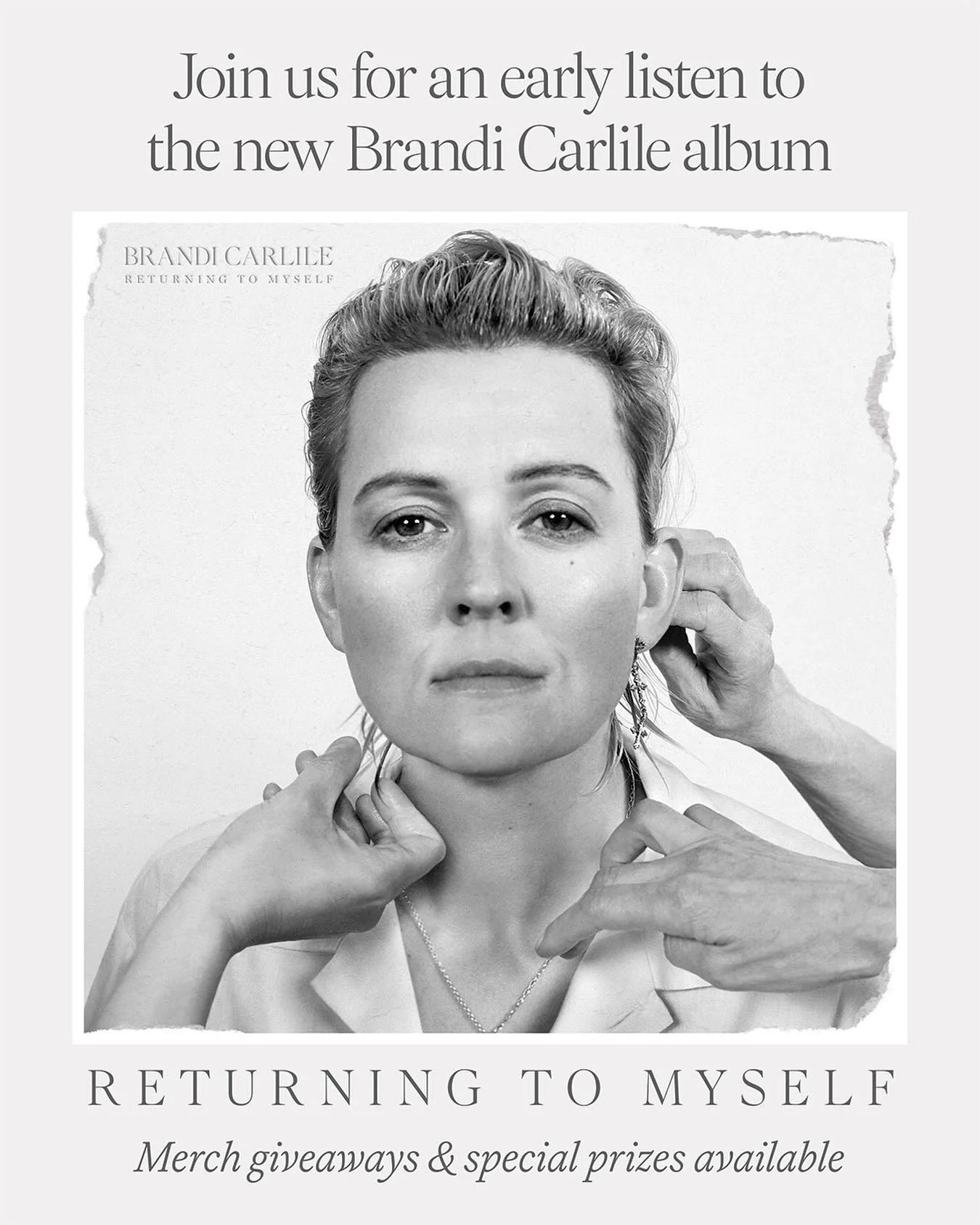 📅 Thursday 10/23 🕔 5 PM
🎧 Brandi Carlile - ℝ𝕖𝕥𝕦𝕣𝕟𝕚𝕟𝕘 𝕋𝕠 𝕄𝕪𝕤𝕖𝕝𝕗
Brandi&rsquo;s back with ℝ𝕖𝕥𝕦𝕣𝕟𝕚𝕟𝕘 𝕋𝕠 𝕄𝕪𝕤𝕖𝕝𝕗, her powerful new album arriving October 24! Hear it a whole day early at Sonic Boom, hang with fellow fans