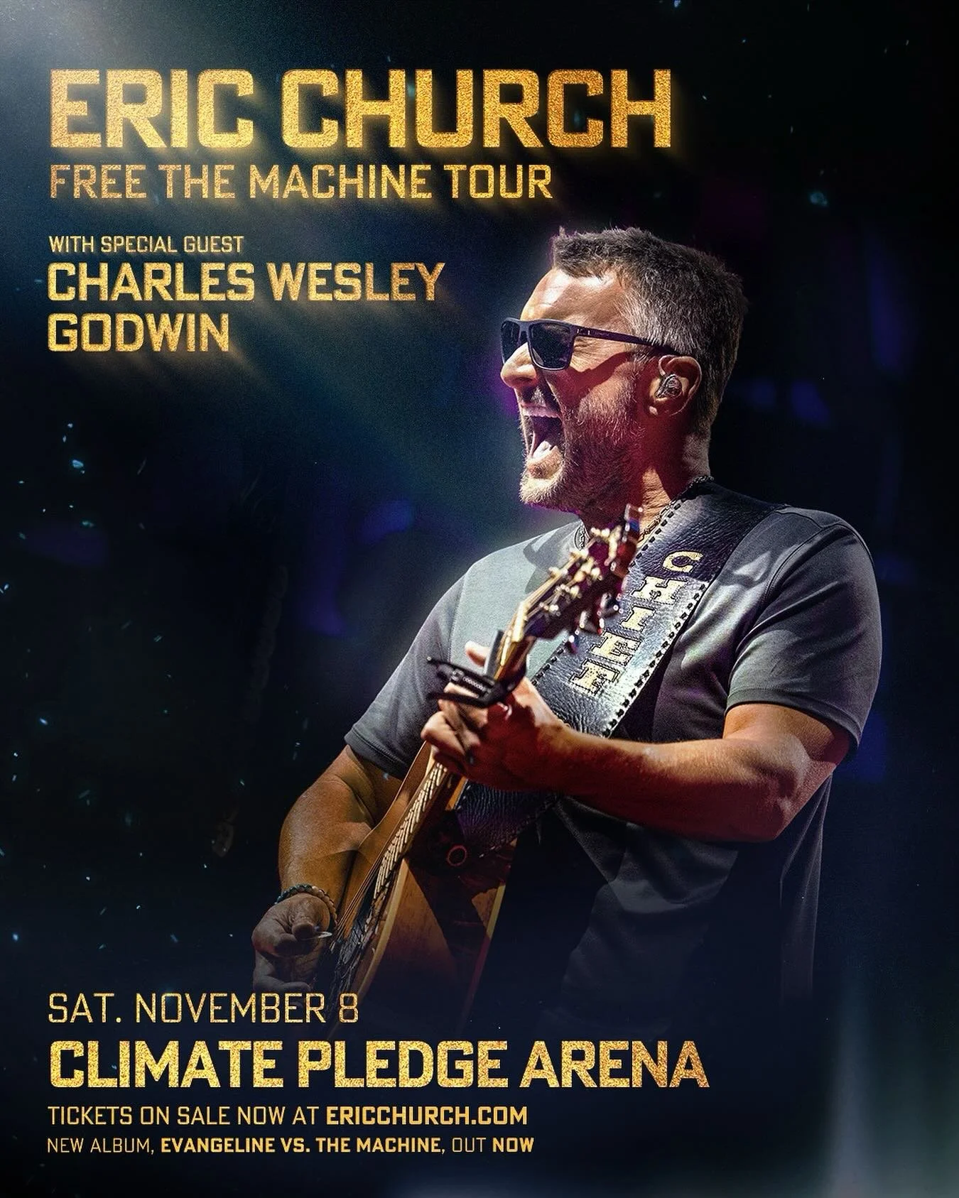 Eric Church is rolling through Seattle on his latest tour and stopping at Climate Pledge Arena on 11/8 and we&rsquo;re giving away tickets! 
Like this post and tag a friend you&rsquo;d hit the show with for a chance to win. 
Winner picked on 11/3 &bu