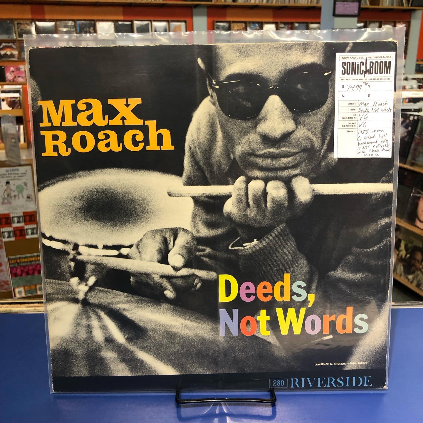 ‼️Round Two - Black Friday Used Bin Preview ‼️

These bad boys going out right at 11 on Friday. Roach is an OG mono, Evans is a 60s reissue, both Death Grips LPs are sealed. As always, no holds. We are gonna keep posting sneak peaks of the used stuff