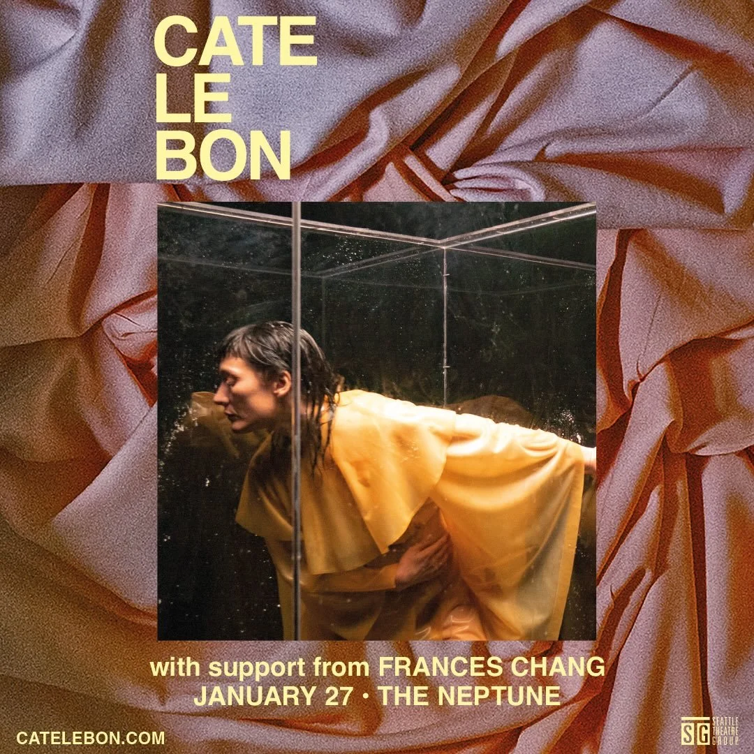 Wanna see Cate Le Bon at the Neptune on 1/27? We&rsquo;ve got a pair of free tickets. 
Just like this post, tag your concert buddy in the comments and tell us what song from Michelangelo Dying you&rsquo;ve got stuck on repeat!
Winner picked 12/9 &bul