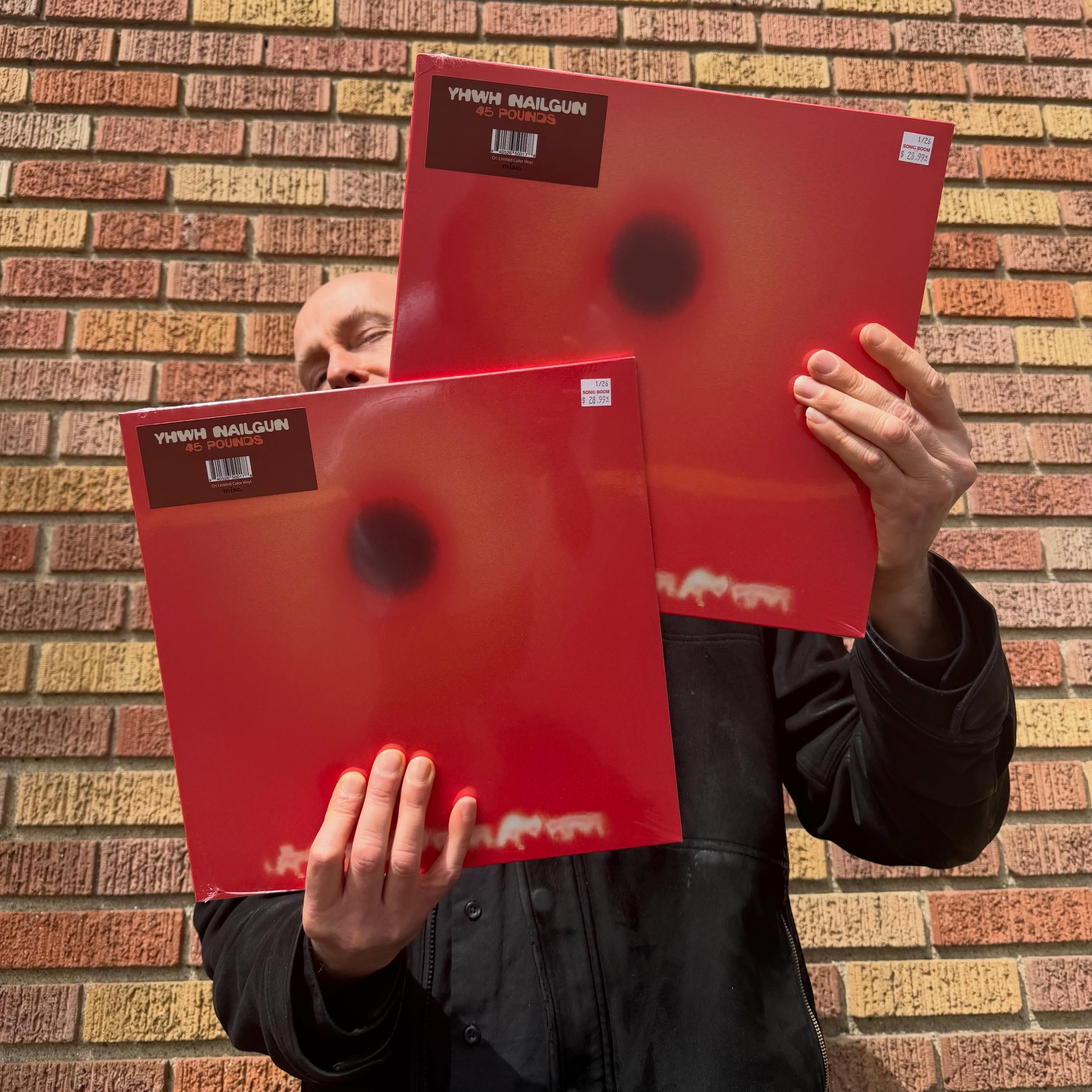 📌 Staff Pick 📌 
YHWH Nailgun - 45 Pounds
What Jefferson says: More releases from the UK-based label AD 93 that defy categorization and easy genre associations, this time from New York band, YHWH Nailgun. The label has put out post-rock from Moin, t