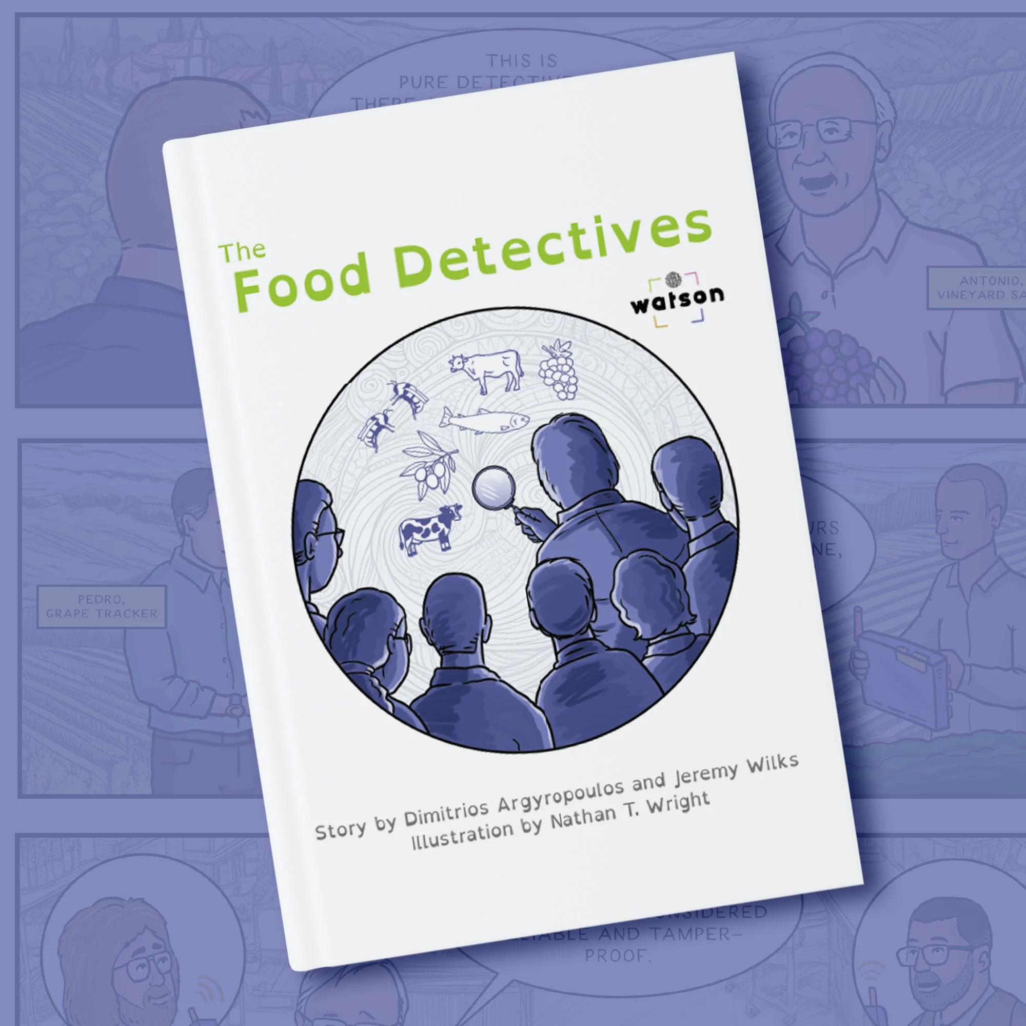 The Food Detectives comic book