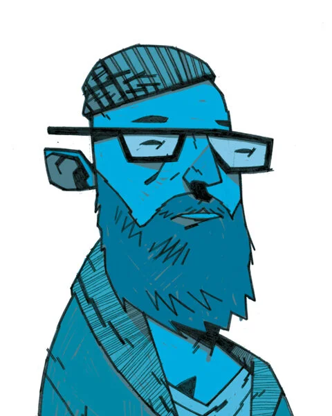   Thom Glick  | Thom Glick  Thom Glick is an artist specializing in portraits, illustrations, and murals. He teaches, part time, in the illustration program at CCAD.  