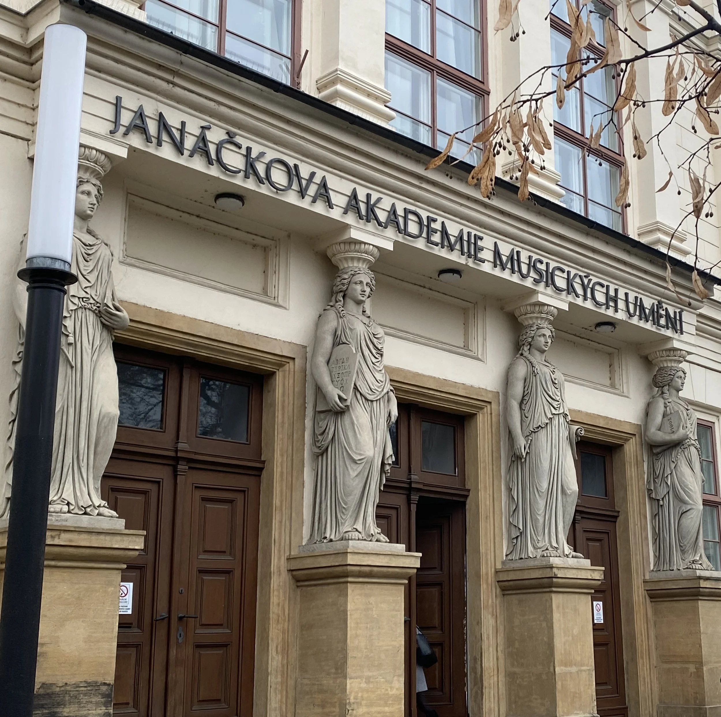Further performances of Beyond the Garden.  Czech Republic premiere at the Janáček Academy of Music and Performing Arts in Brno
