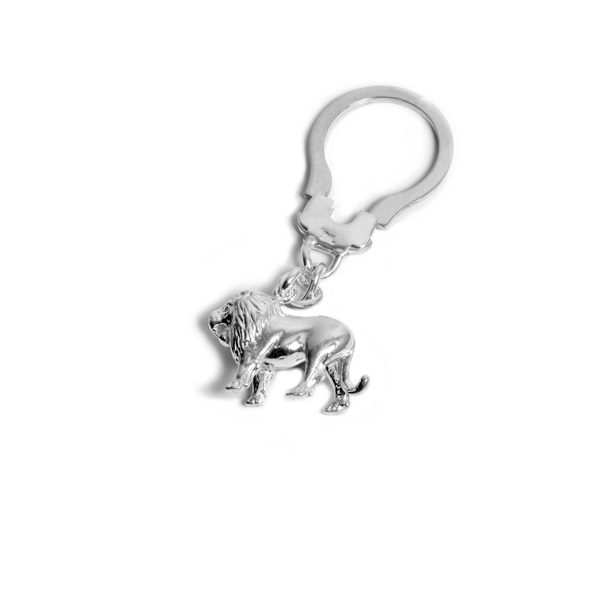 Zimbabwe Silver Lion Key ring HR.jpg