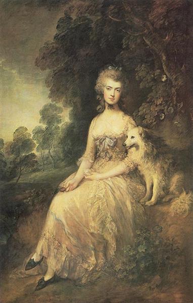 Mrs Mary Robinson, 'Perdita', 1779, Thomas Gainsborough