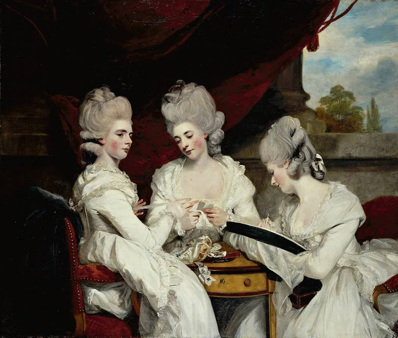 The Ladies Waldegrave (Horace Walpole’s nieces), Sir Joshua Reynolds, 1781