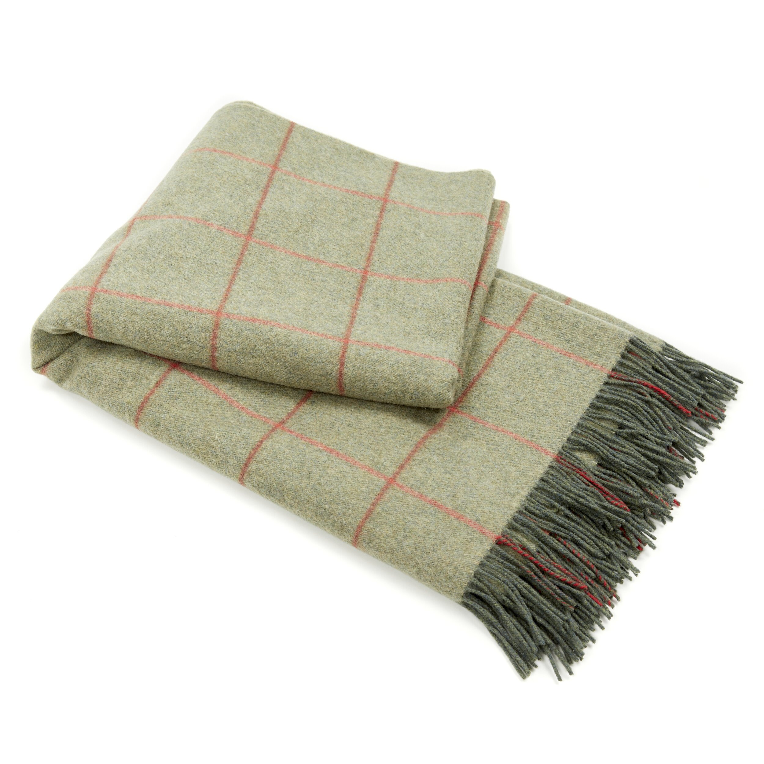 Eliska_green+and+orange+tweed+pattern+wool+blanket02.jpg