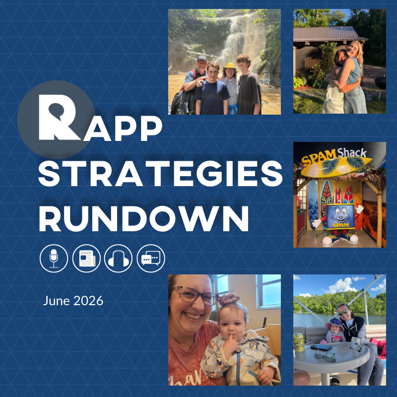 Rapp Strategies Rundown – June