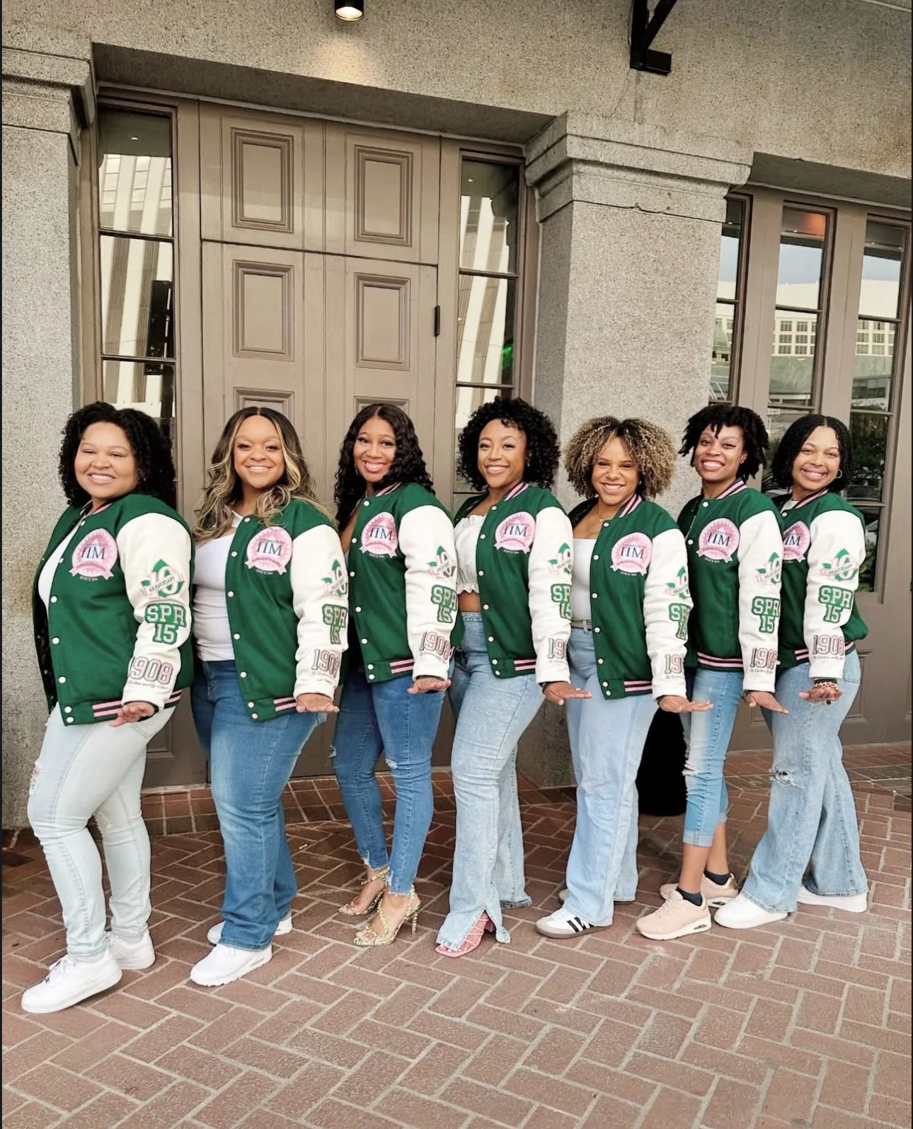 Thanks to all of you, we&rsquo;re fully booked for October! We&rsquo;re beyond excited for our first big homecoming season. From custom cardigans and rugby polos to biker and varsity jackets, we&rsquo;ve got so much in the works. Can&rsquo;t wait to 