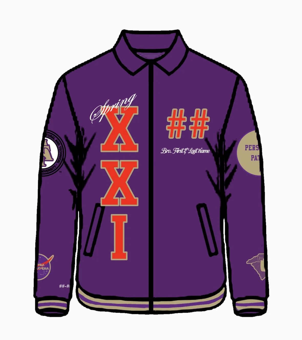 MU PSI SPR 21 LEATHER JACKET