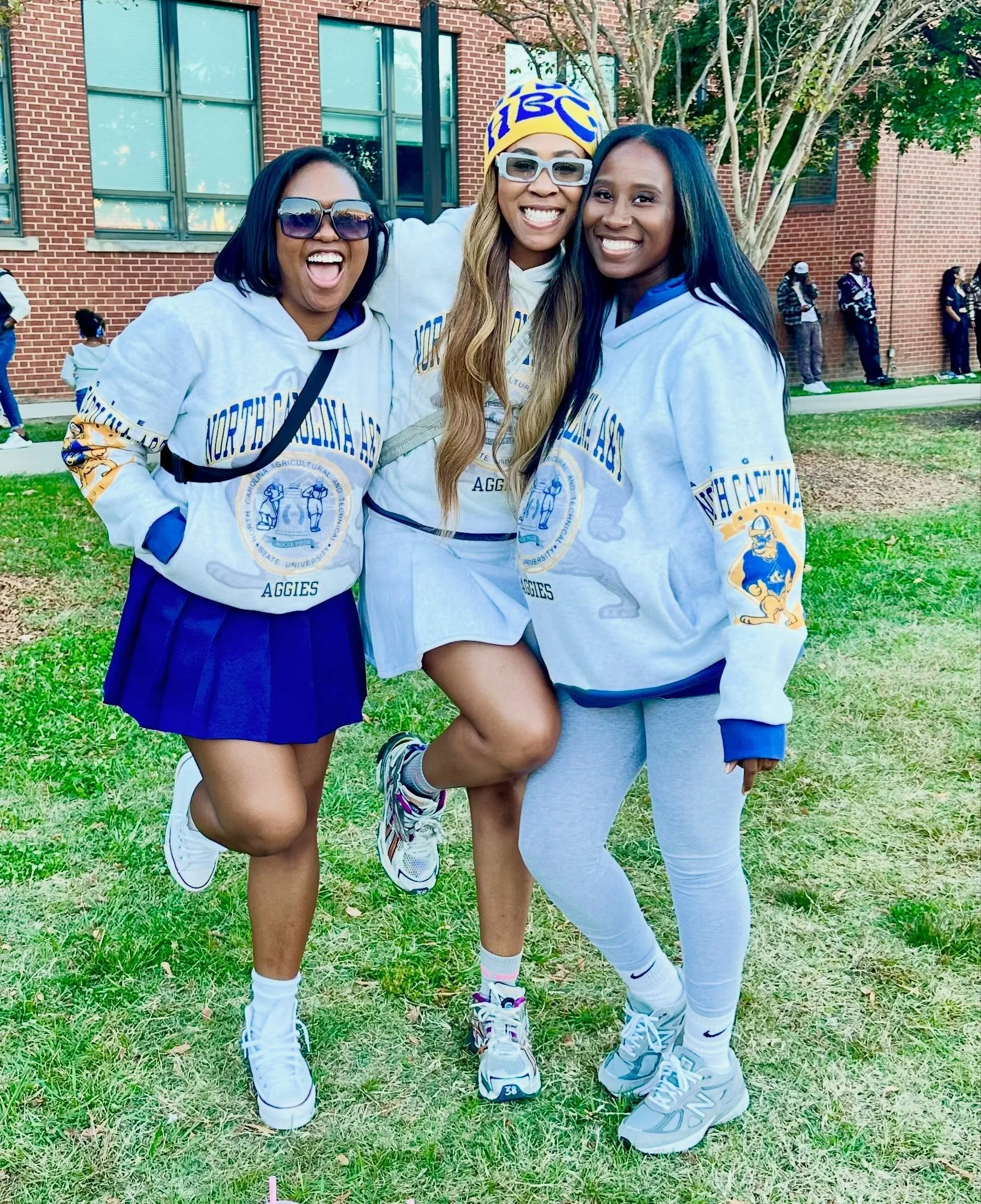 The best A&amp;T hoodie you&rsquo;ll ever see. 😮&zwj;💨🔥
Only 5 left online, Grab yours today! 

#AggiePride #NCAT #GHOE100 #HBCUStyle #LinkInBio