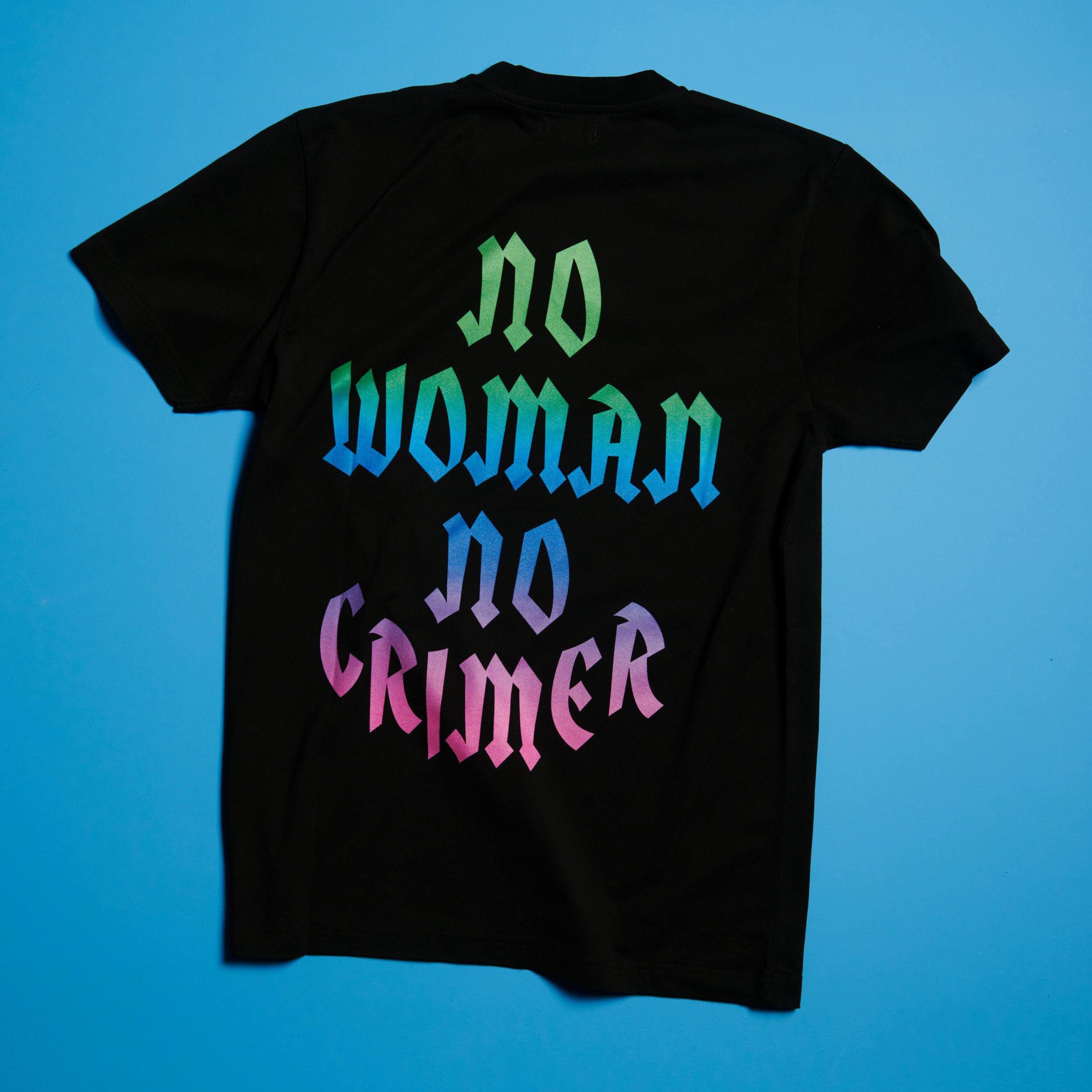 No Woman No CRIMER T-Shirt Black