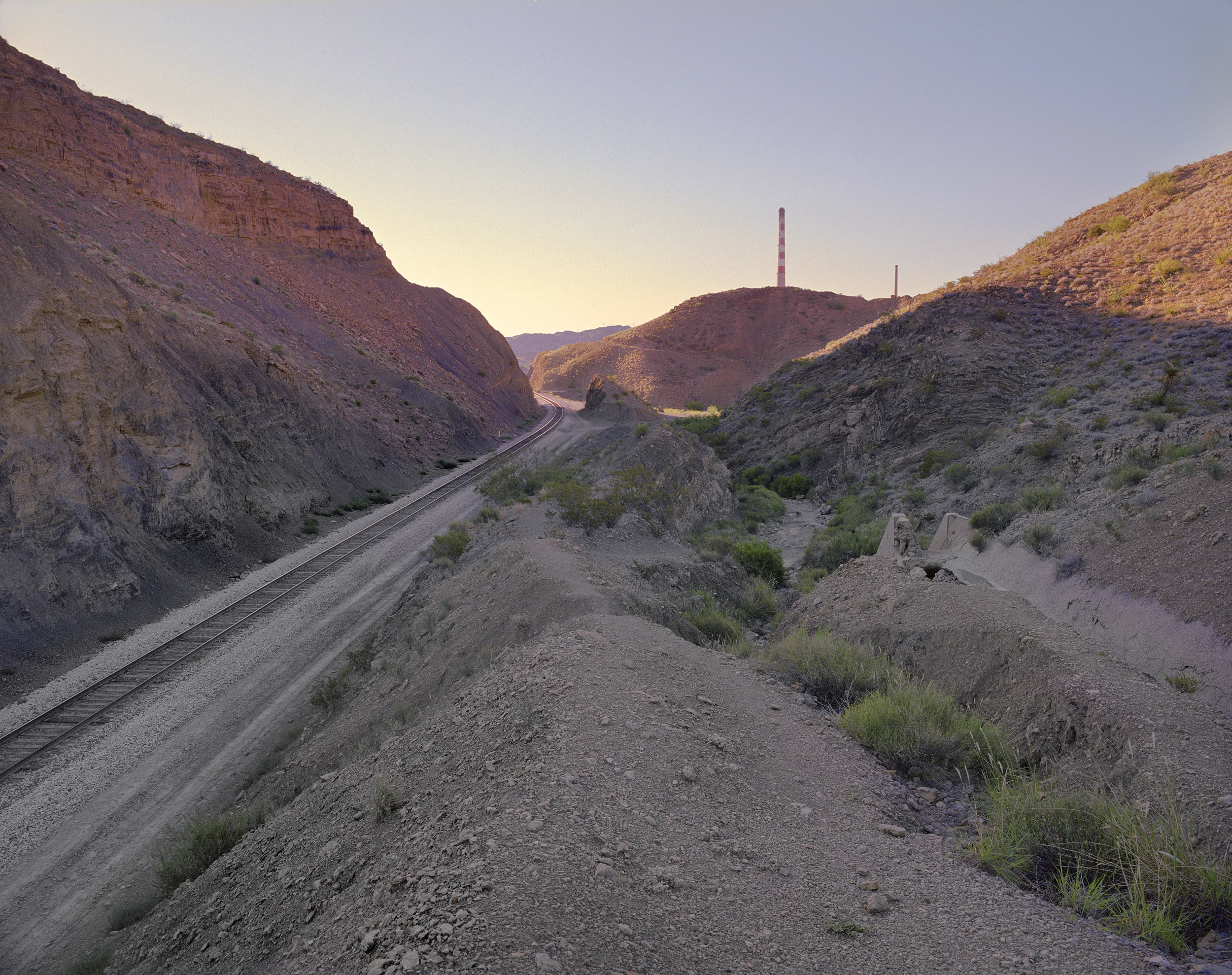 Dawn on tracks 30x24.jpg
