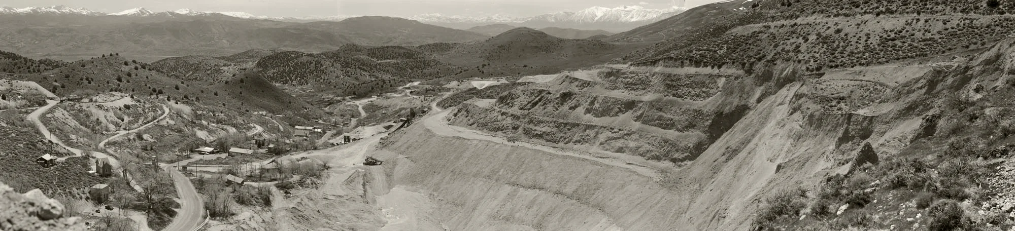 Con-Imperial Pit, Gold Hill, Nevada, 1983