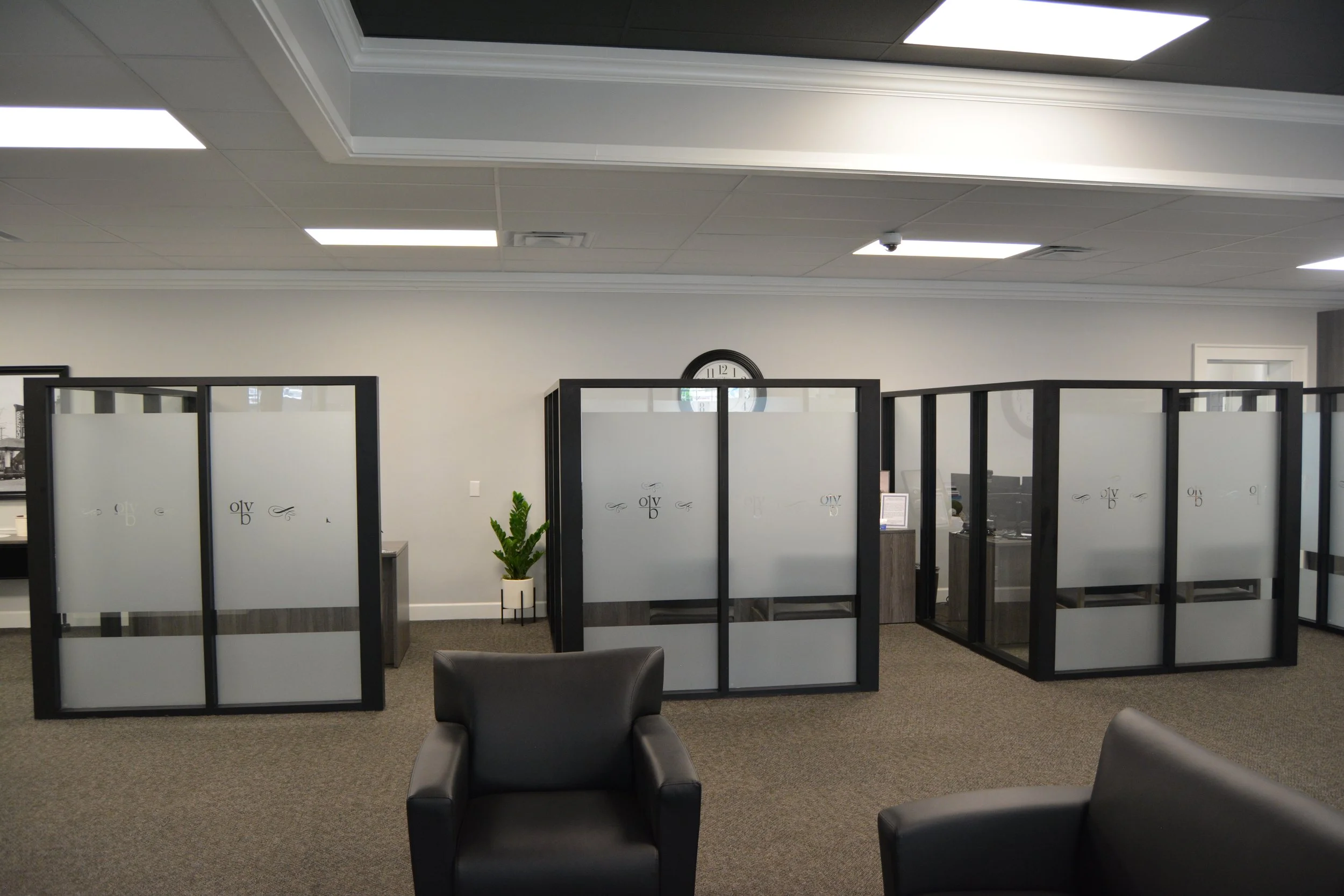 Ohio Valley Bank Custom Fabricated Cubical Partitions