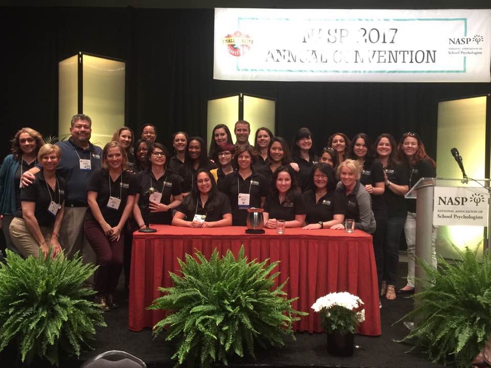  EGRASP members at NASP Convention, San Antonio,  Spring 2016  