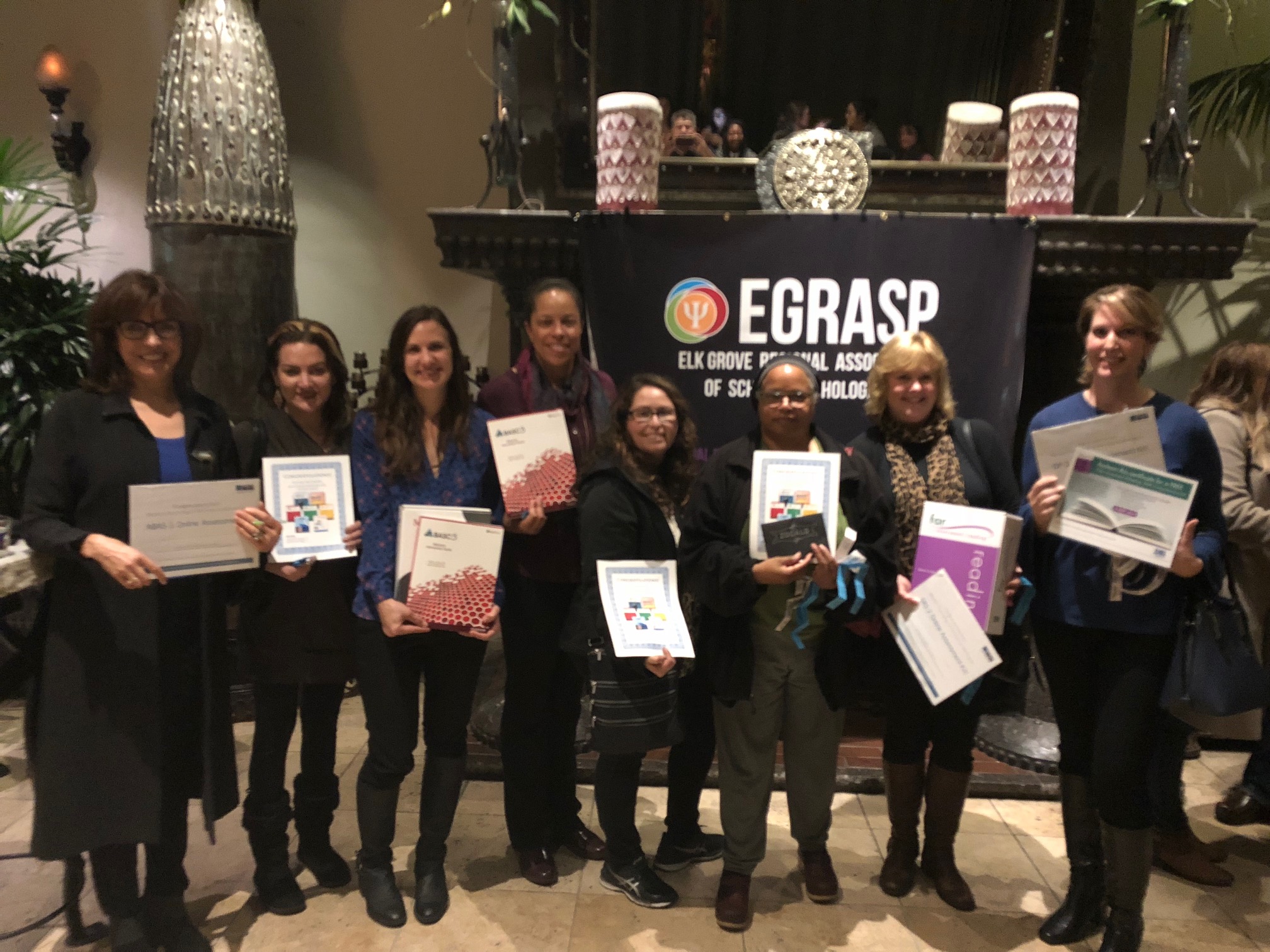  EGRASP Fall Mixer Winners, &nbsp;November 2017  