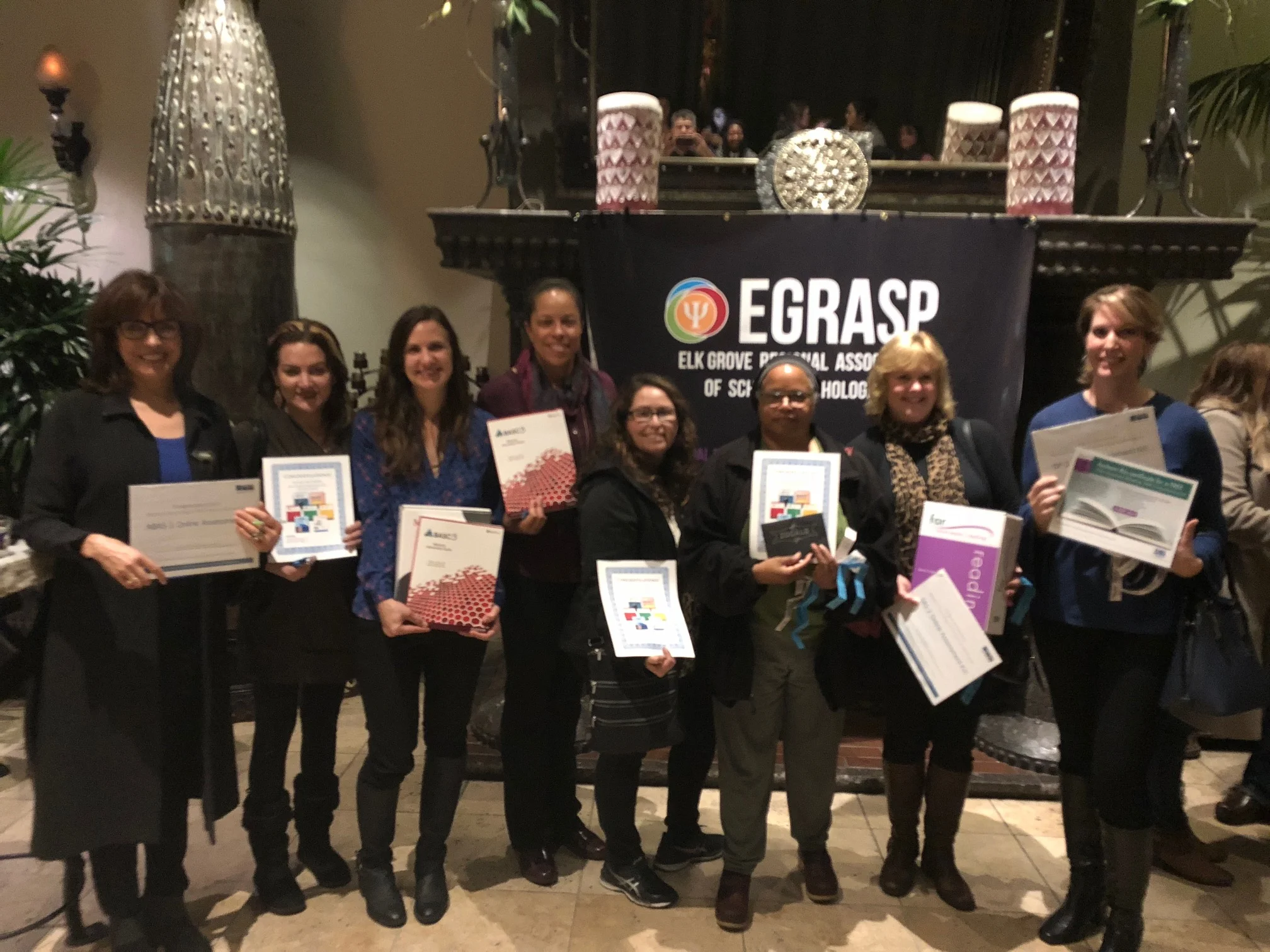 EGRASP Fall Mixer Winners, November 2017
