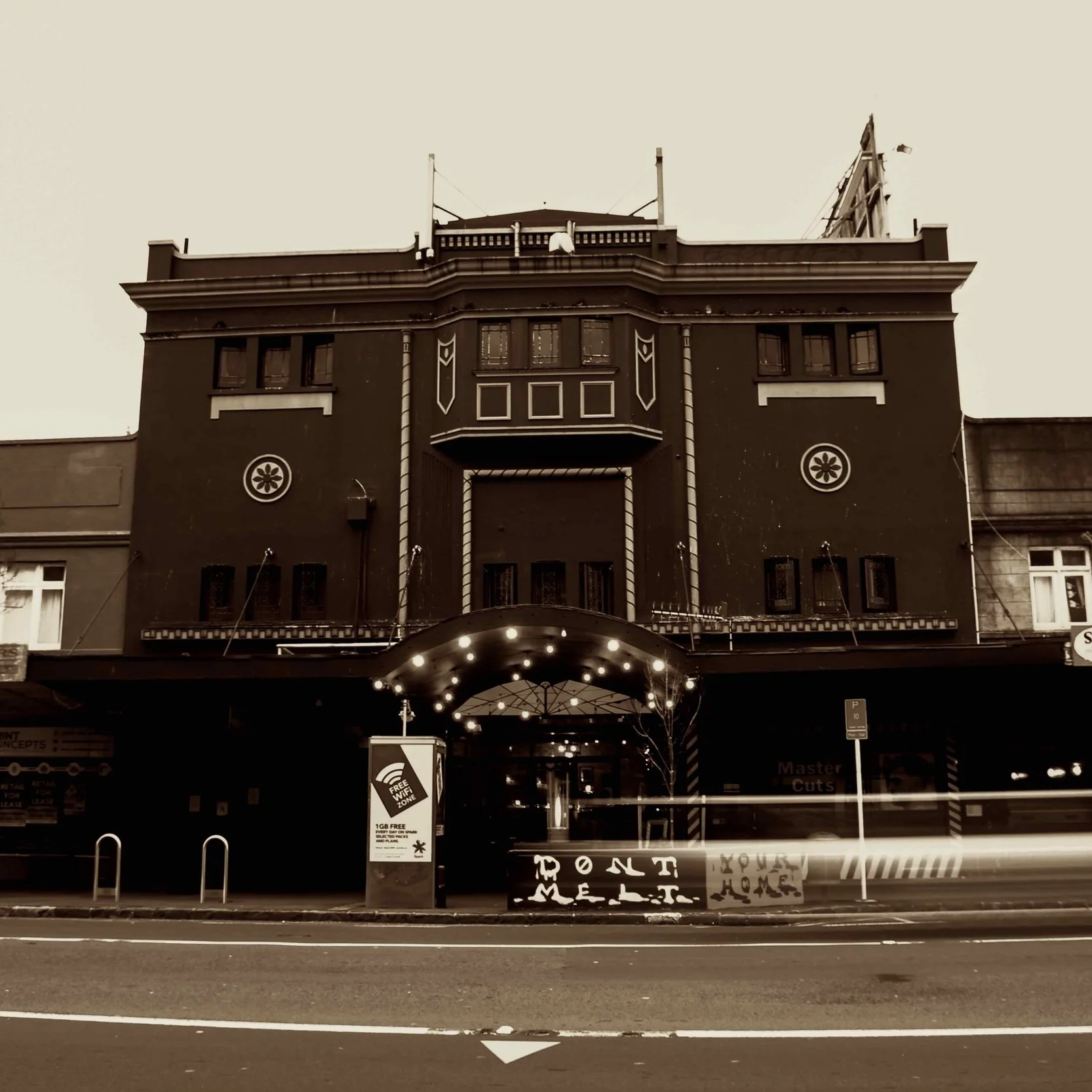 Was there a fire in the Ambassador Theatre Building?